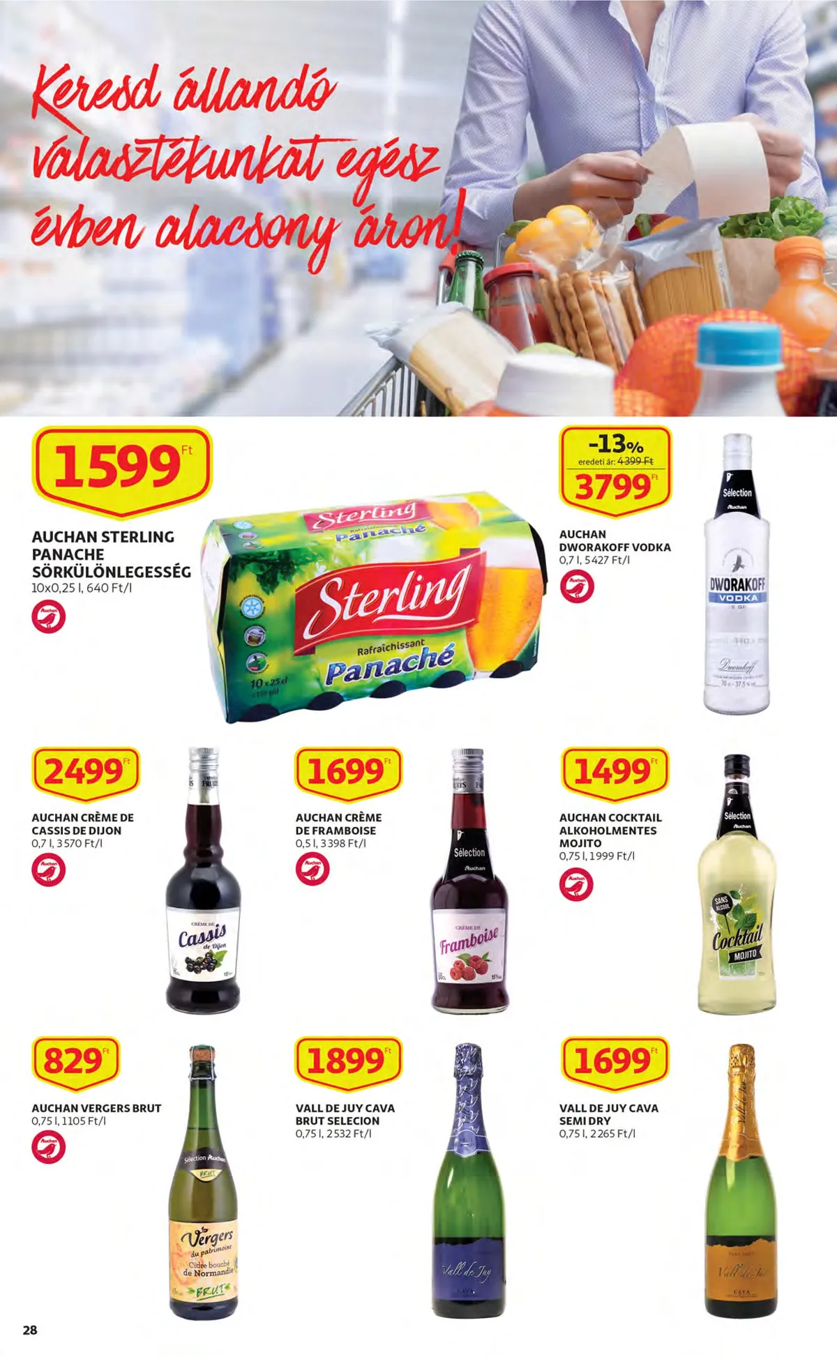 Auchan akciós újság 10.20–10.26 – 28. oldal