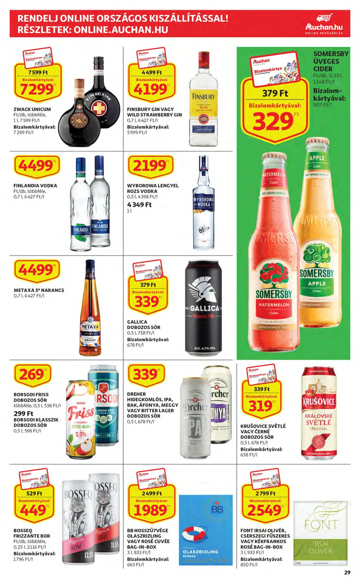 Auchan akciós újság 10.20–10.26 – 29. oldal