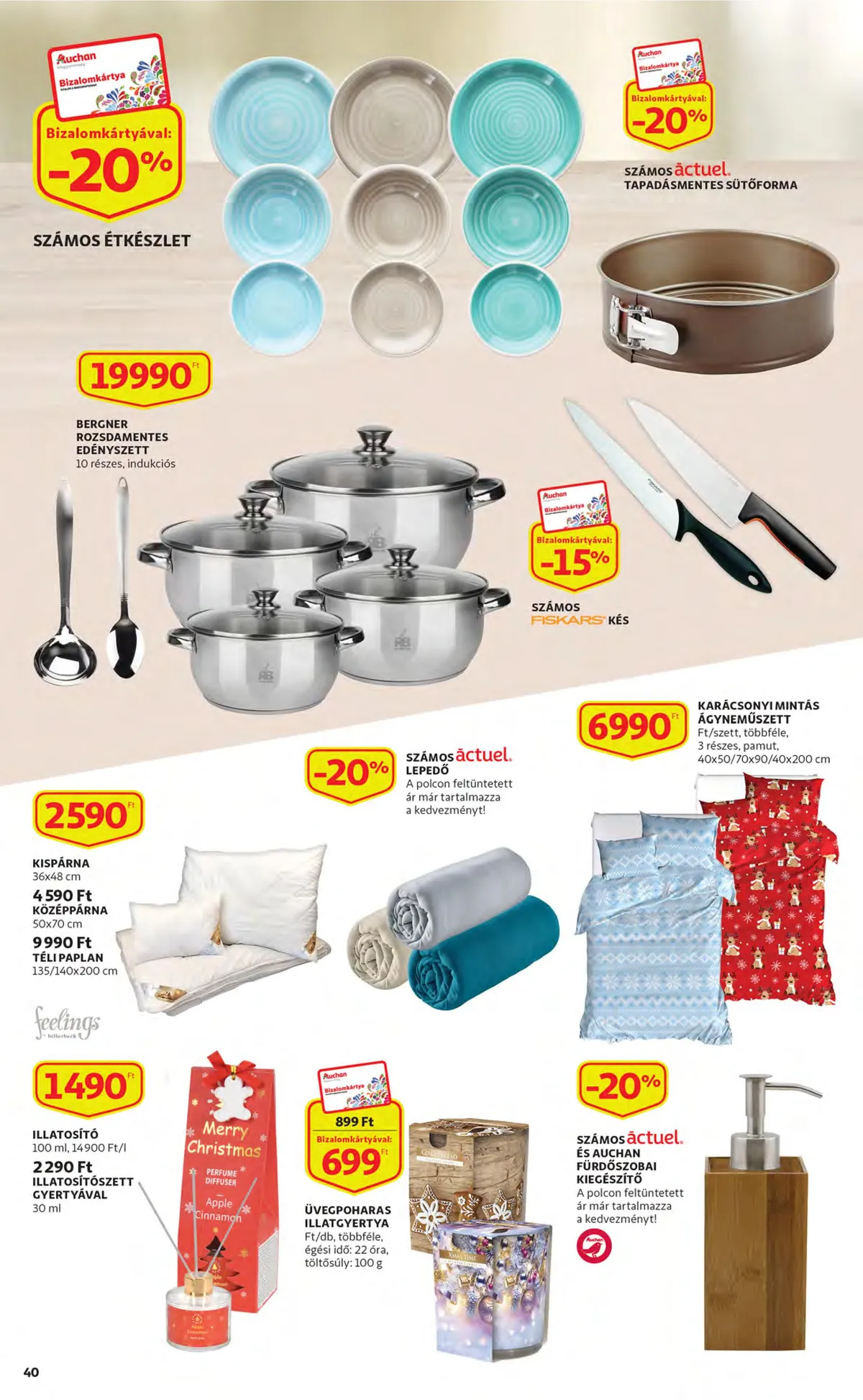 Auchan akciós újság 10.20–10.26 – 40. oldal