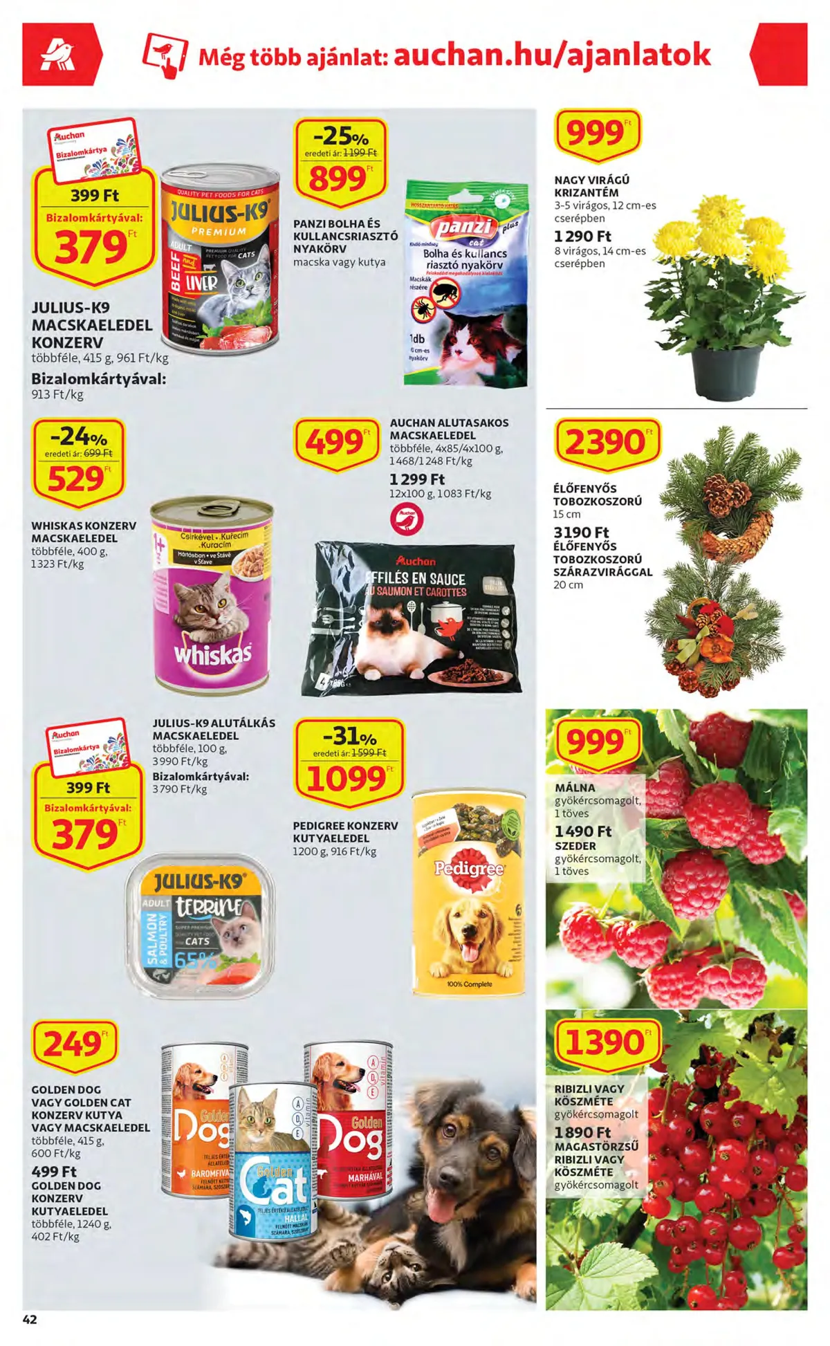 Auchan akciós újság 10.20–10.26 – 42. oldal