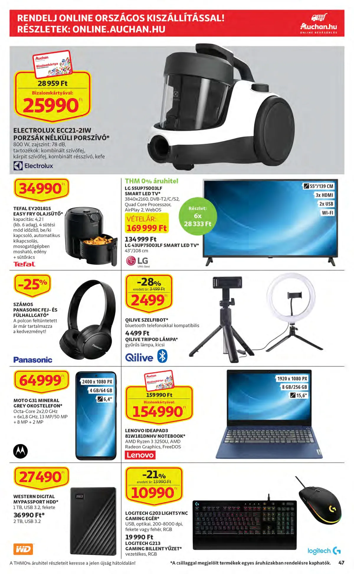 Auchan akciós újság 10.20–10.26 – 47. oldal