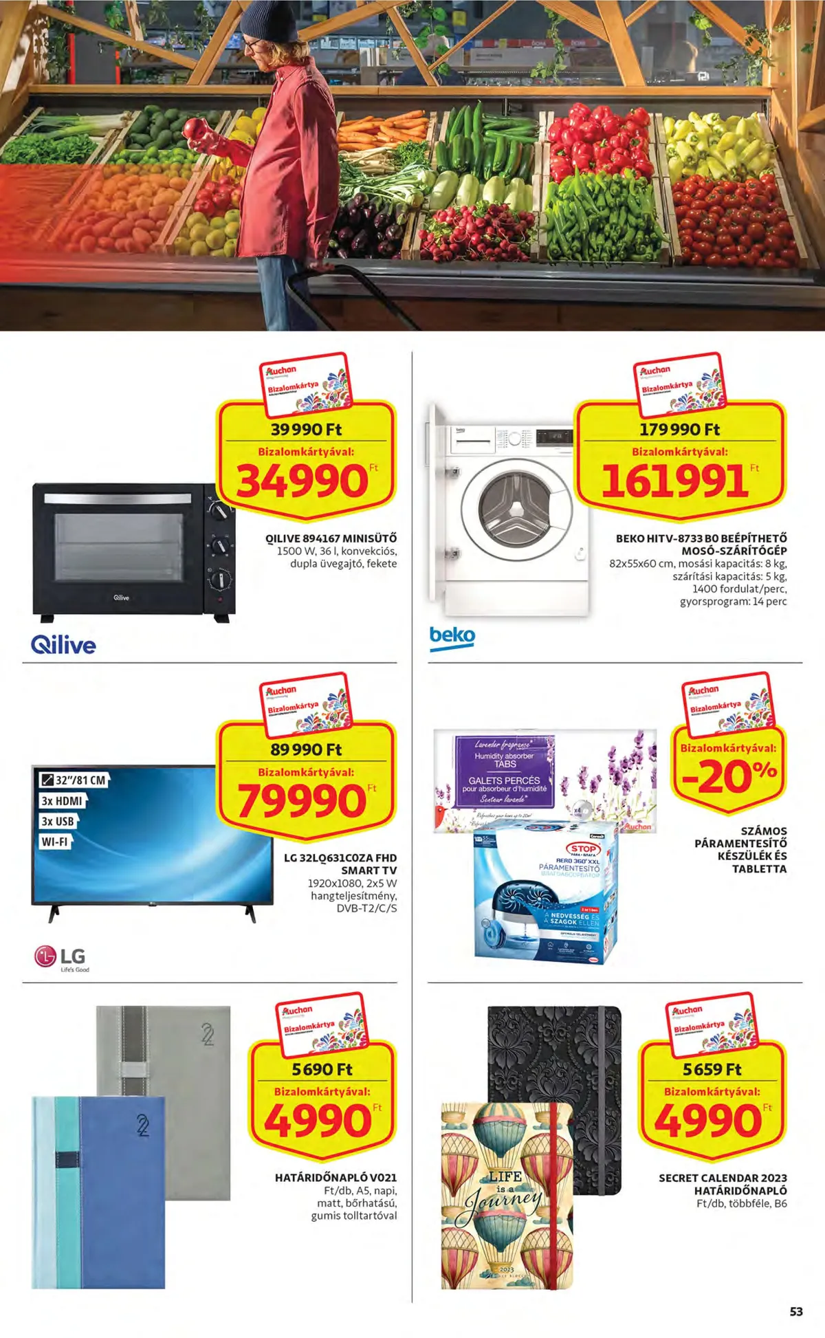 Auchan akciós újság 10.20–10.26 – 53. oldal