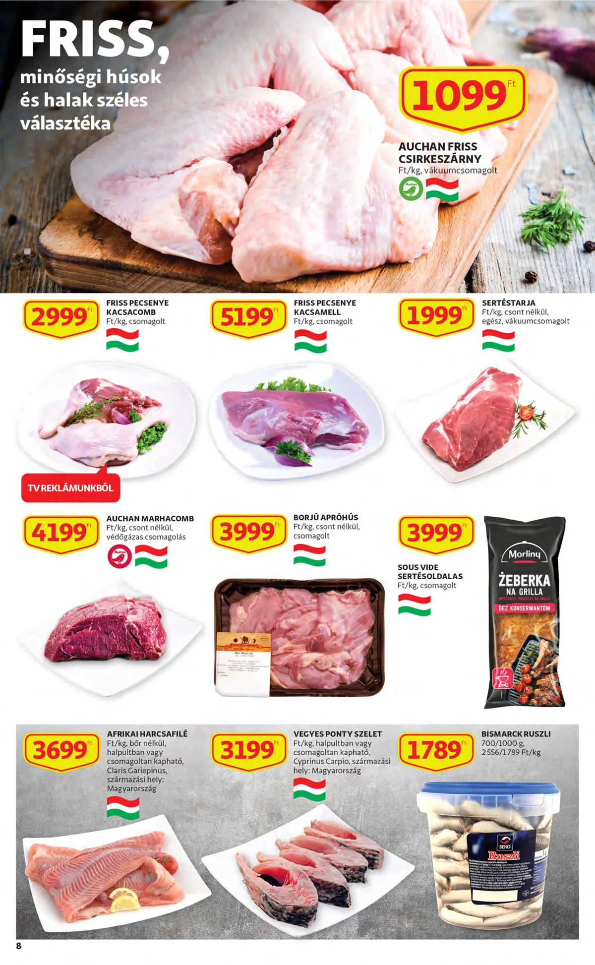Auchan akciós újság 10.20–10.26 – 8. oldal