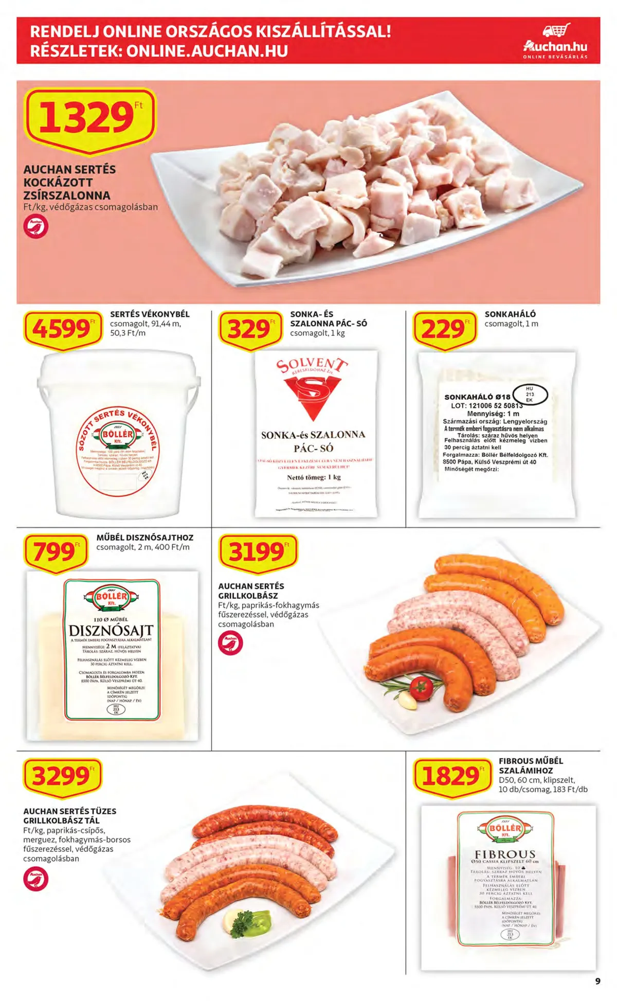Auchan akciós újság 10.20–10.26 – 9. oldal