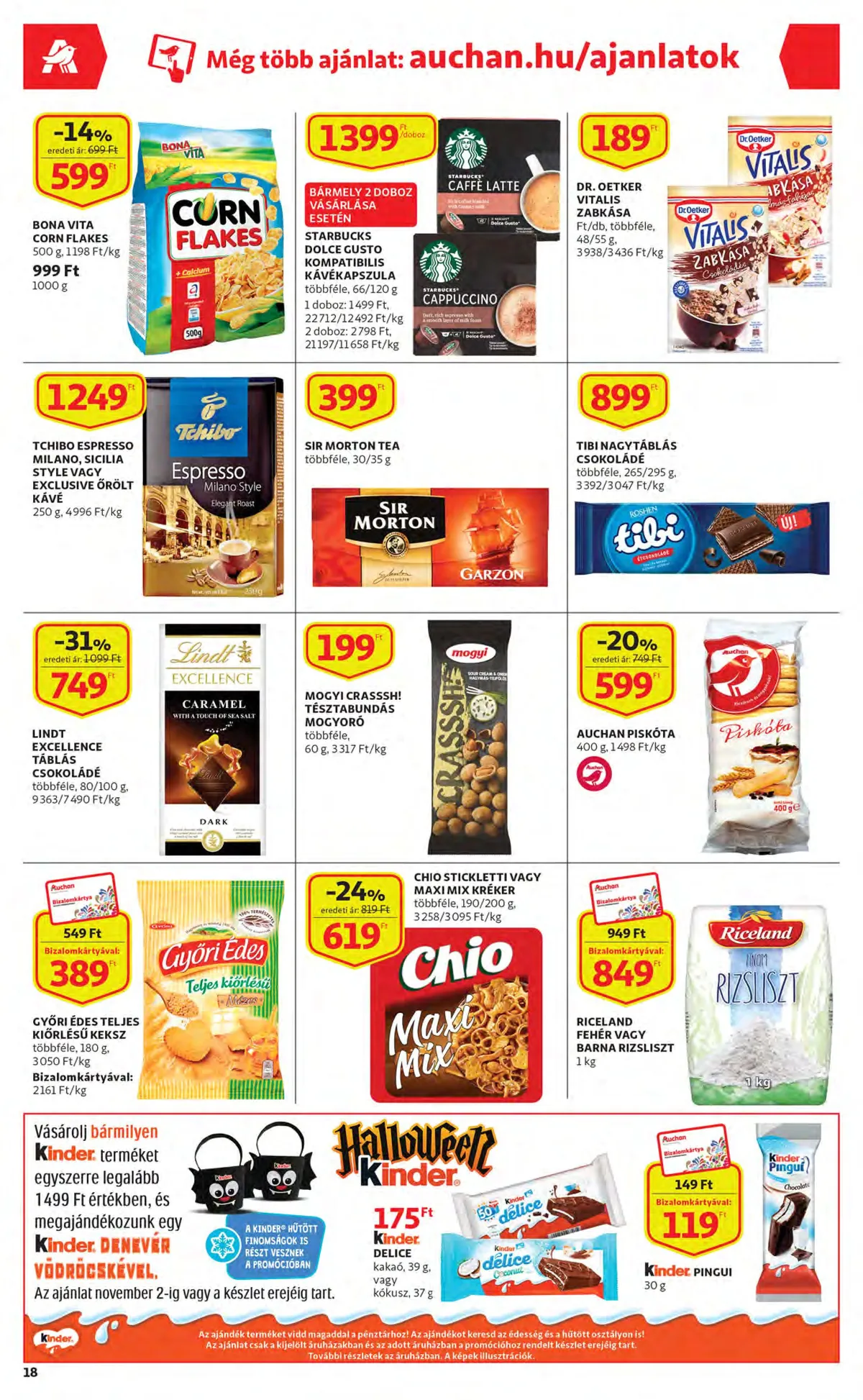 Auchan akciós újság 10.27–11.02 – 18. oldal
