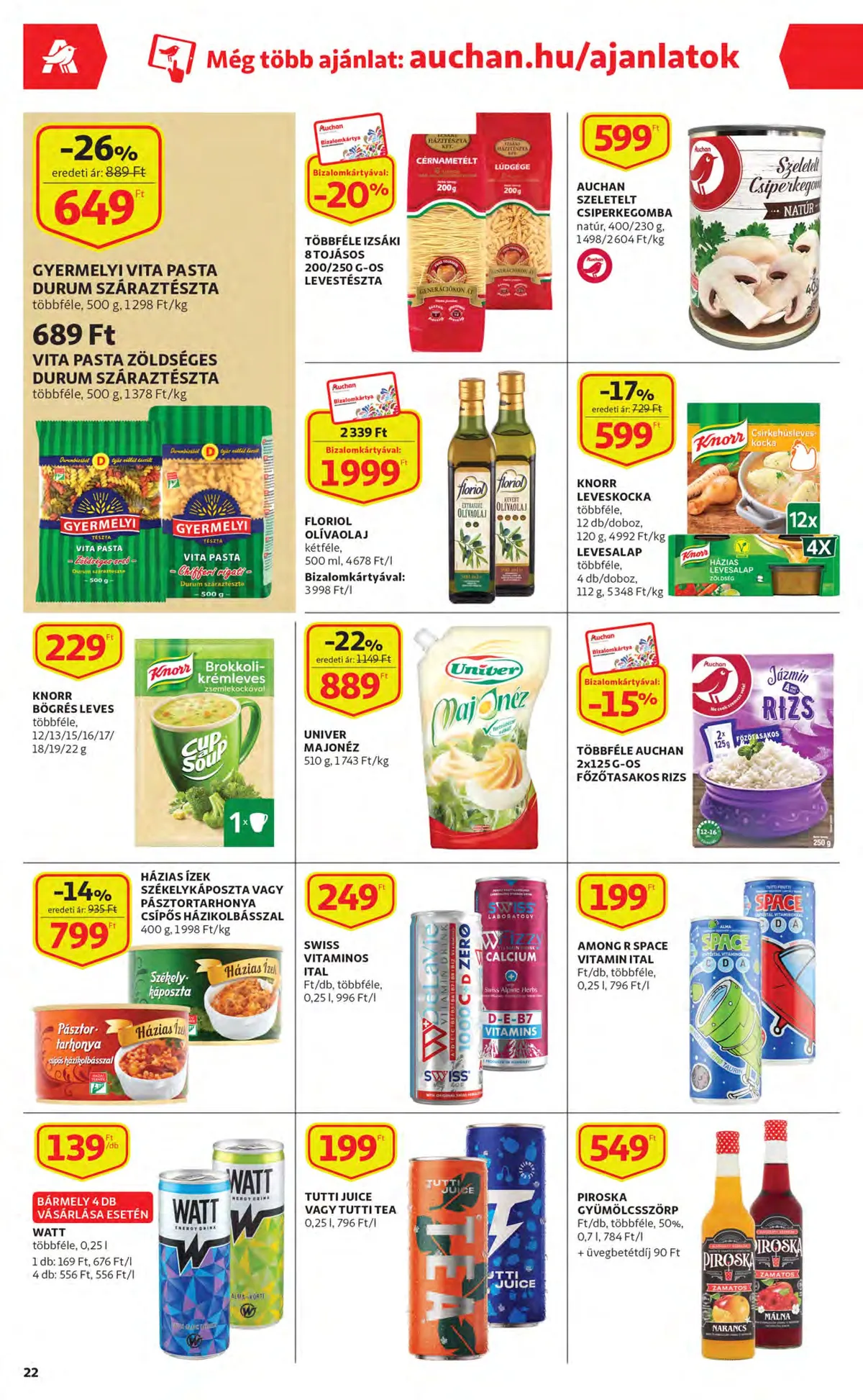 Auchan akciós újság 10.27–11.02 – 22. oldal