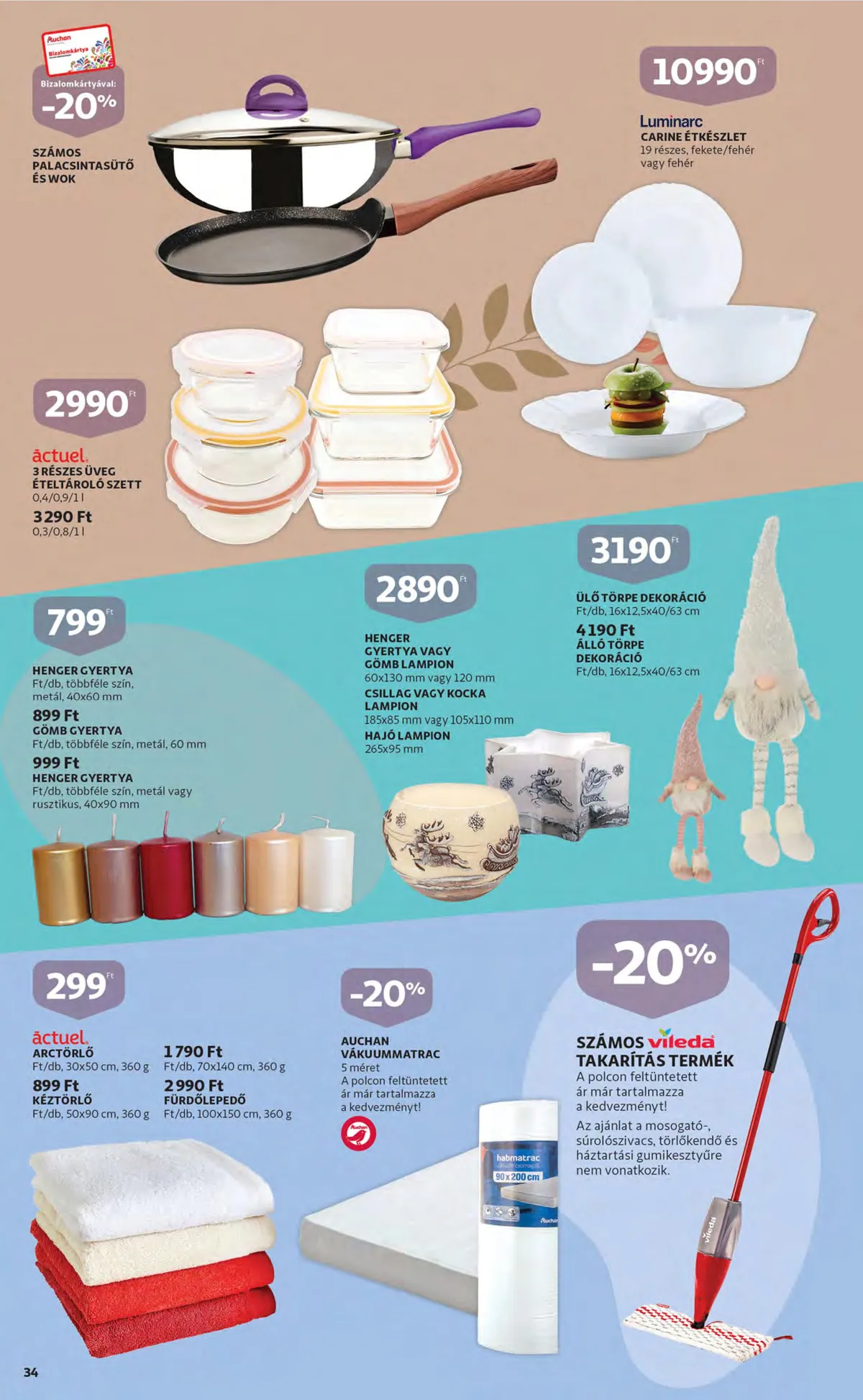 Auchan akciós újság 10.27–11.02 – 34. oldal