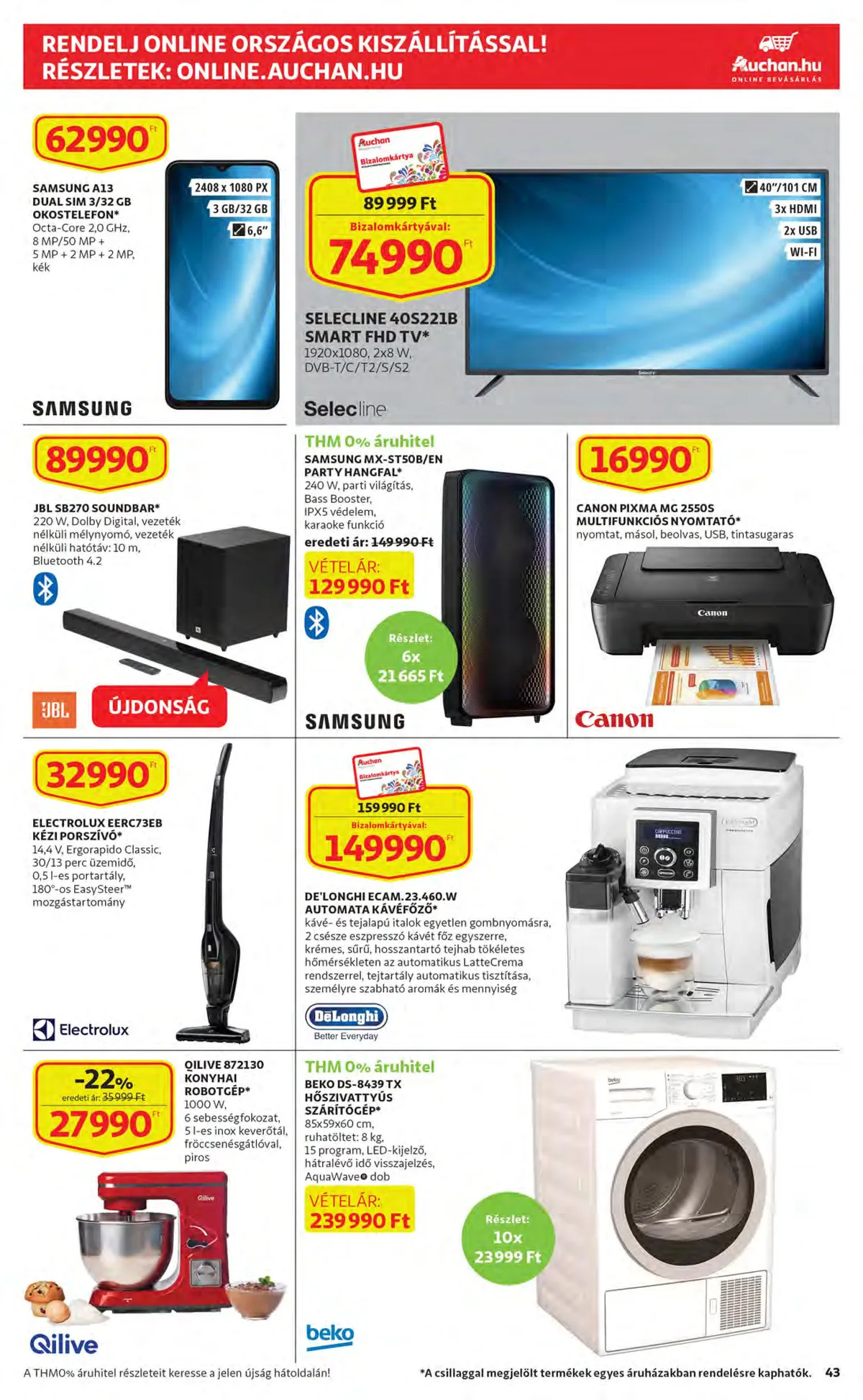 Auchan akciós újság 10.27–11.02 – 43. oldal