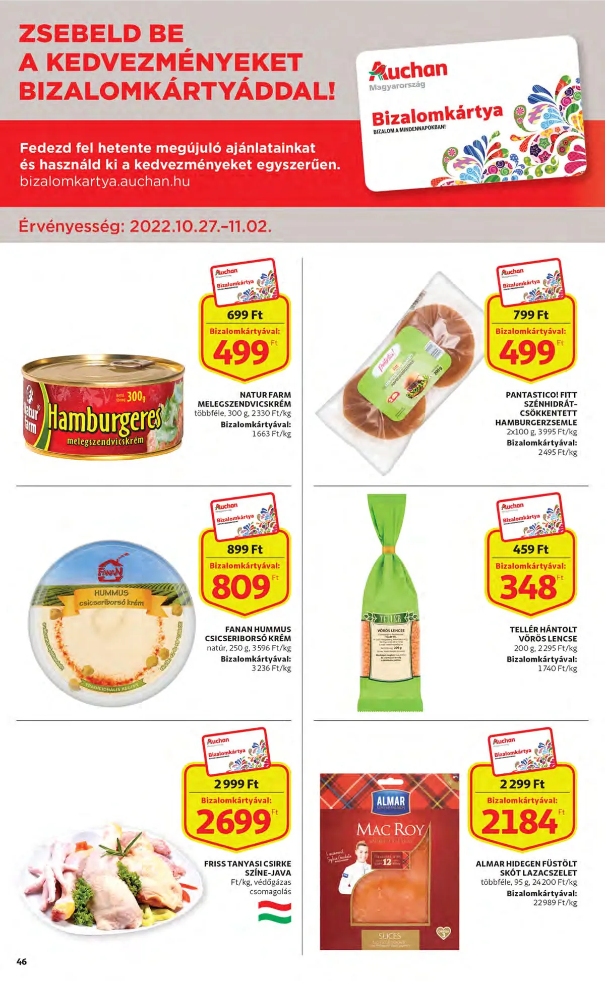 Auchan akciós újság 10.27–11.02 – 46. oldal