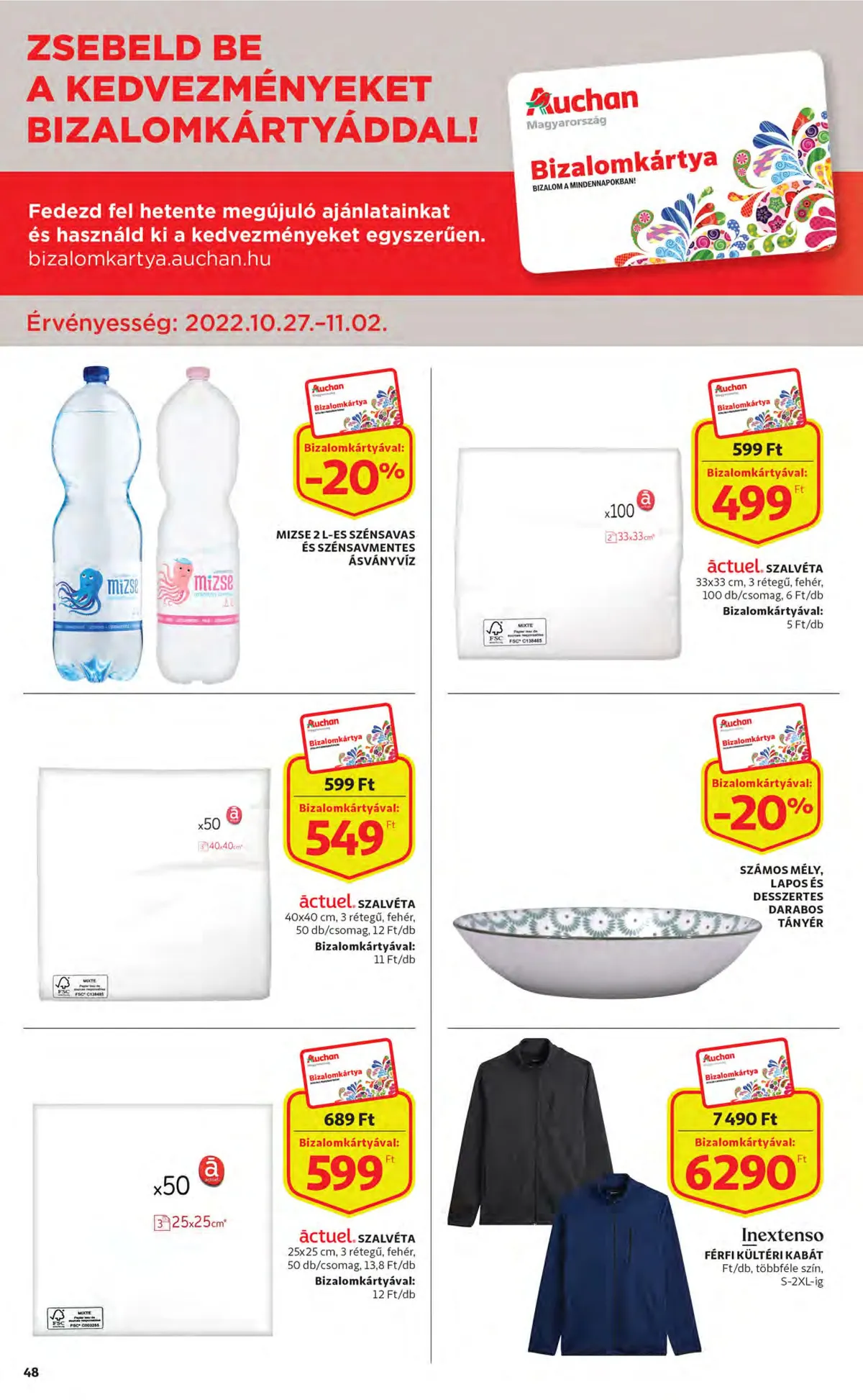 Auchan akciós újság 10.27–11.02 – 48. oldal