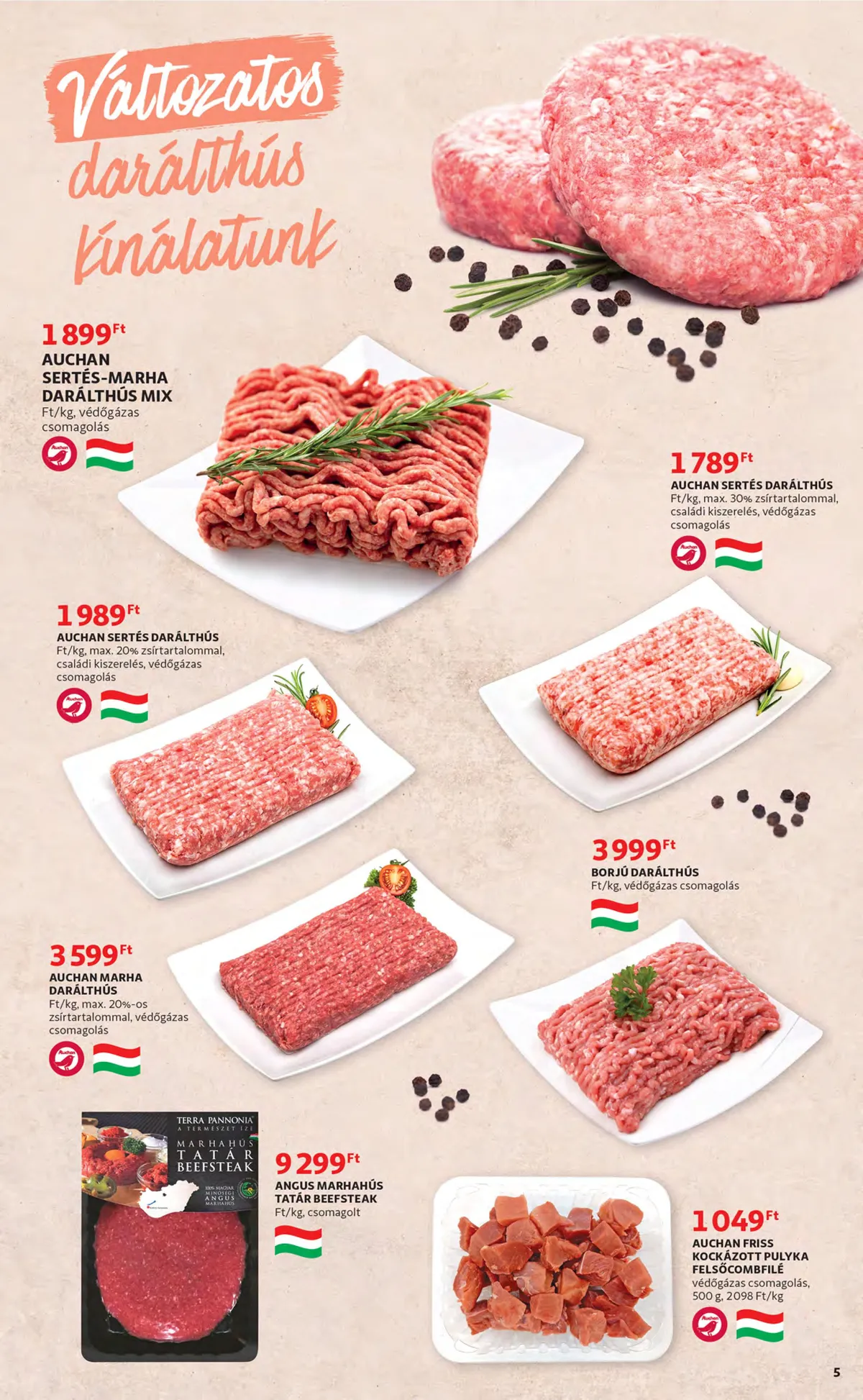 Auchan akciós újság 10.27–11.02 – 5. oldal