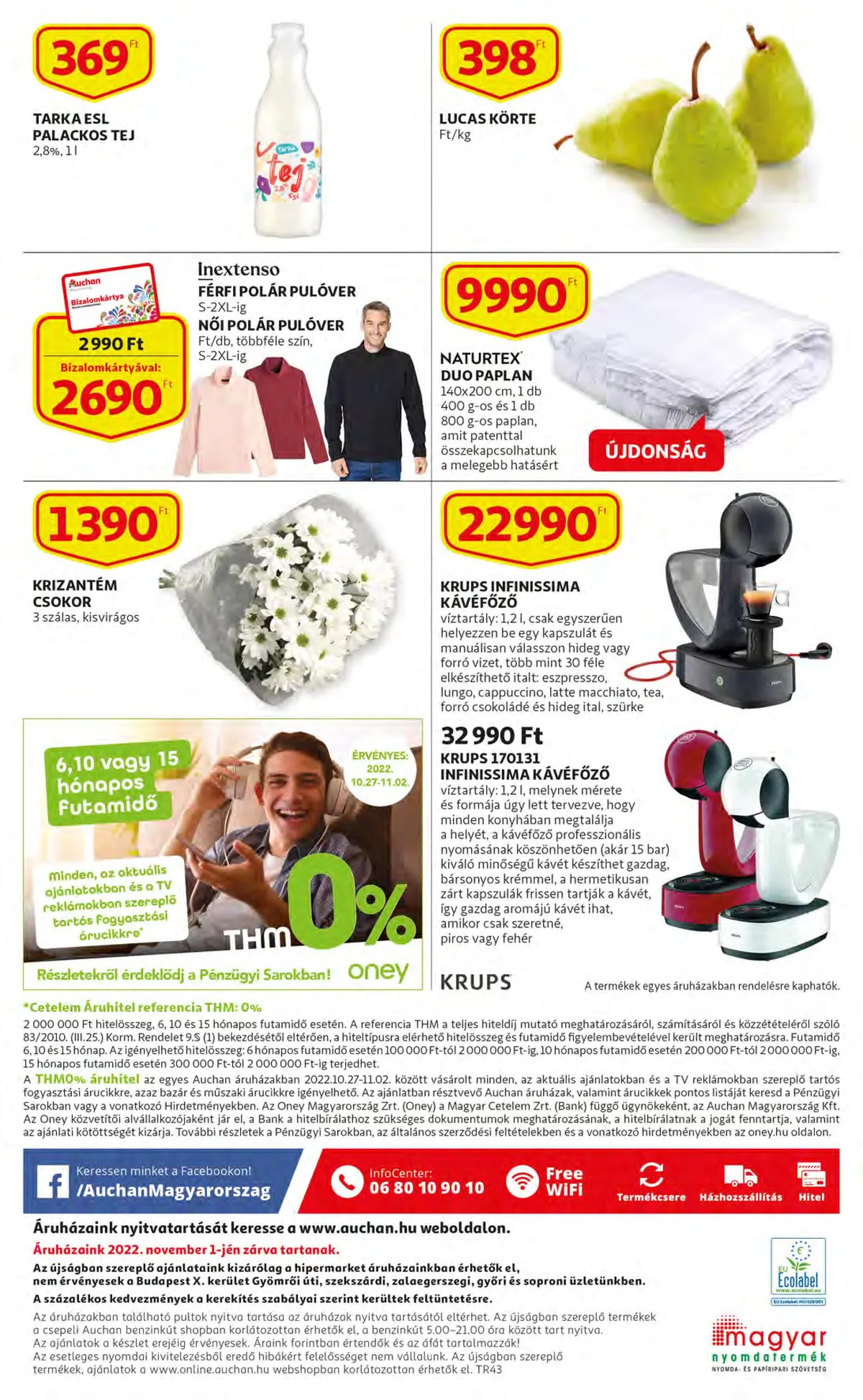 Auchan akciós újság 10.27–11.02 – 50. oldal