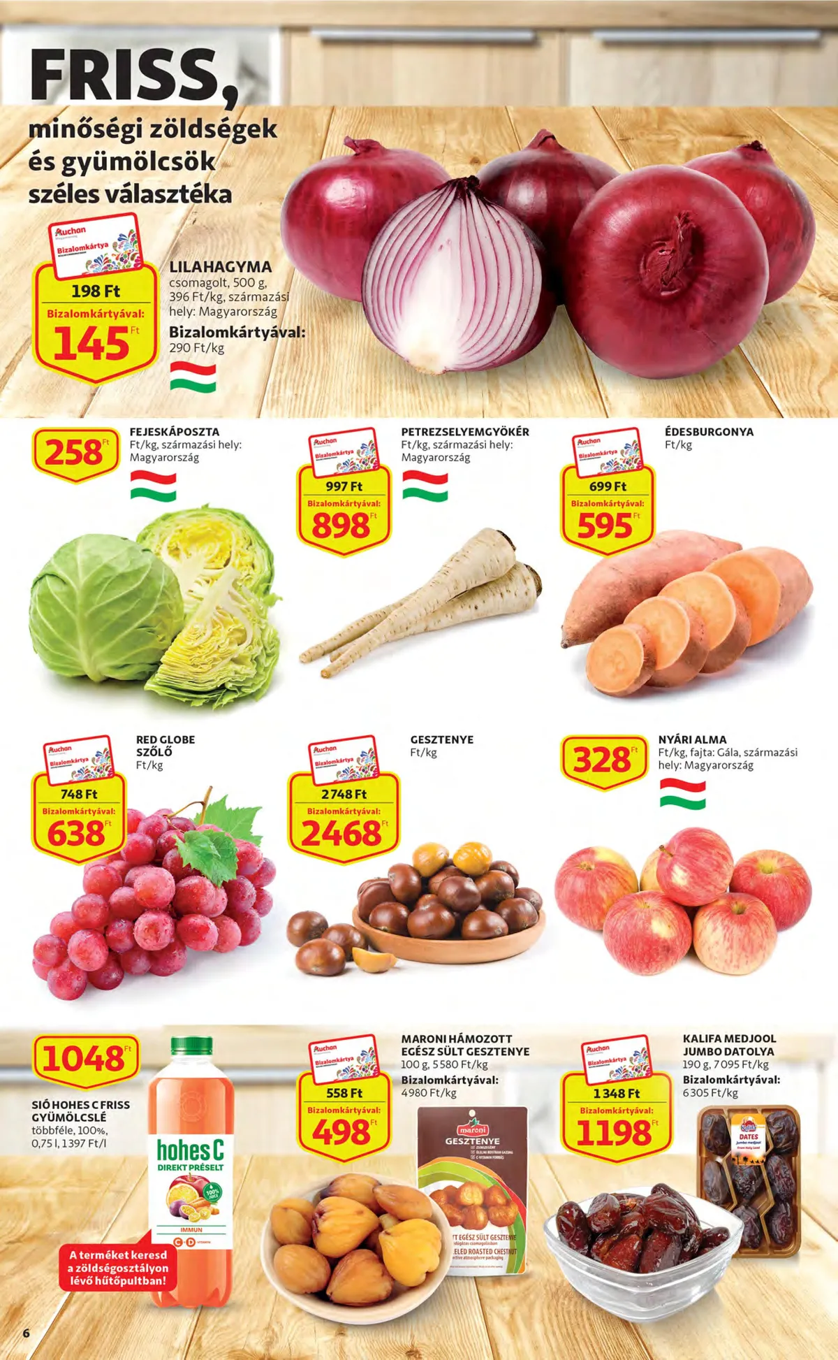 Auchan akciós újság 10.27–11.02 – 6. oldal