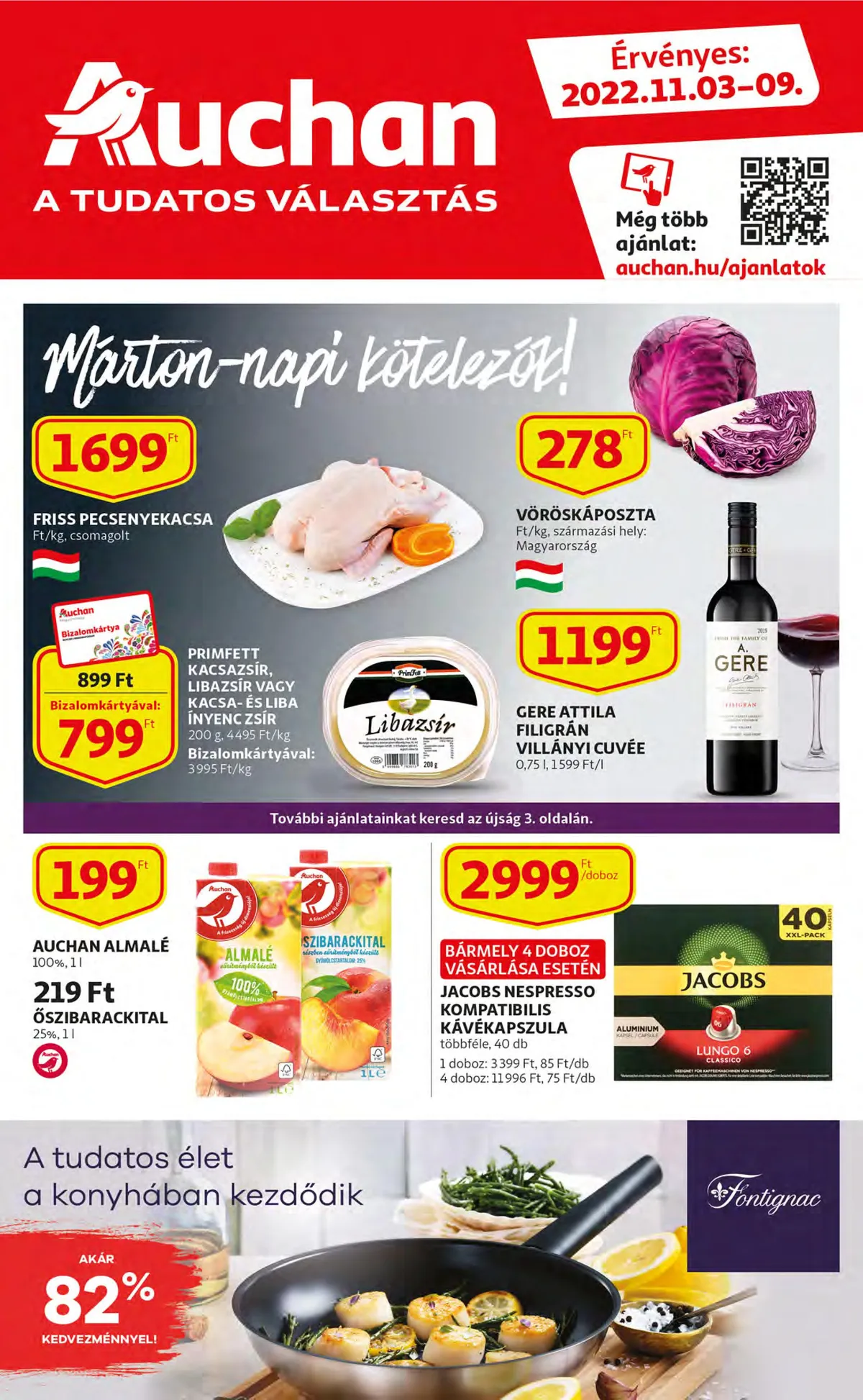 Auchan akciós újság 11.03–11.09