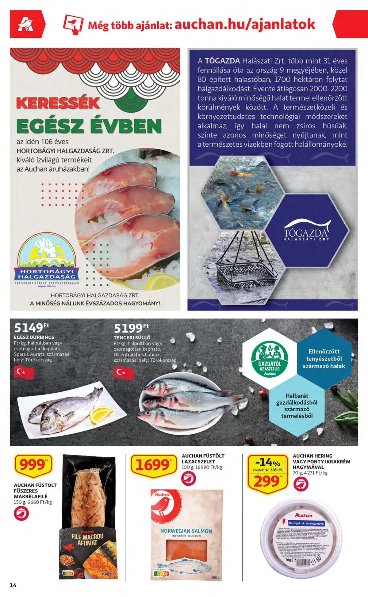Auchan akciós újság 11.03–11.09 – 14. oldal