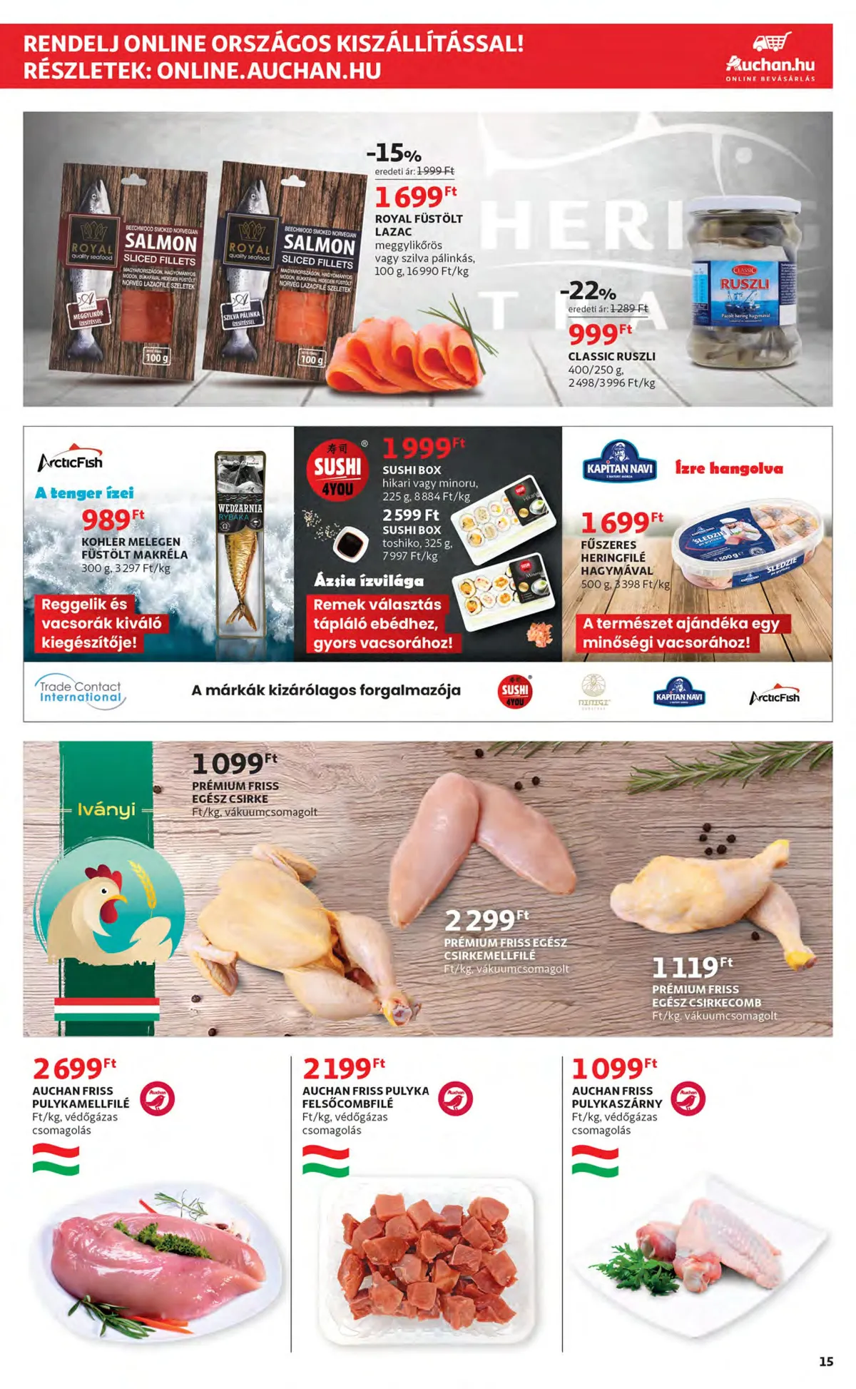Auchan akciós újság 11.03–11.09 – 15. oldal