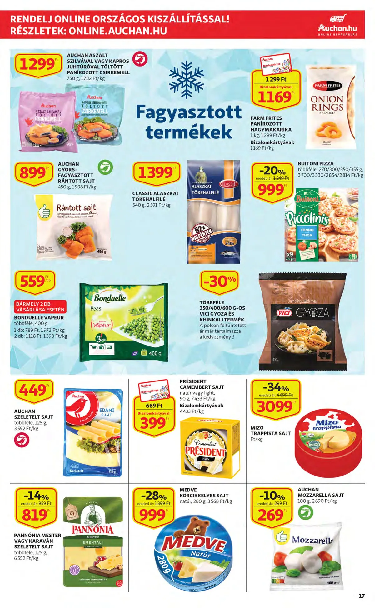 Auchan akciós újság 11.03–11.09 – 17. oldal