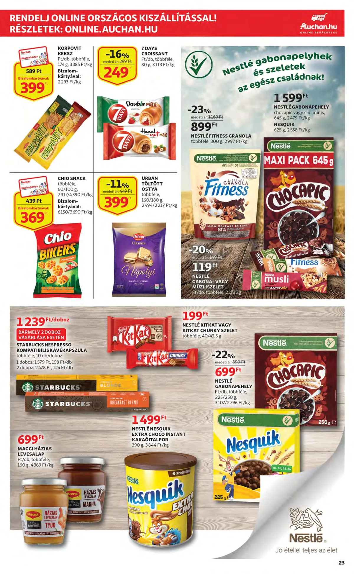 Auchan akciós újság 11.03–11.09 – 23. oldal