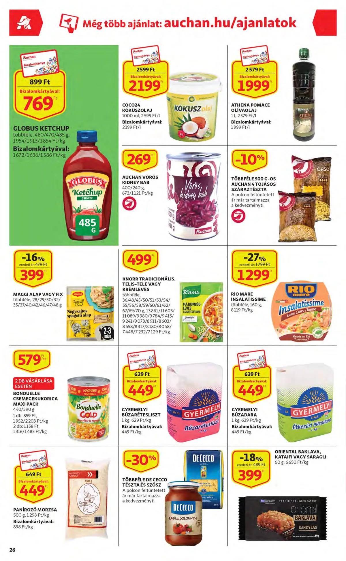 Auchan akciós újság 11.03–11.09 – 26. oldal