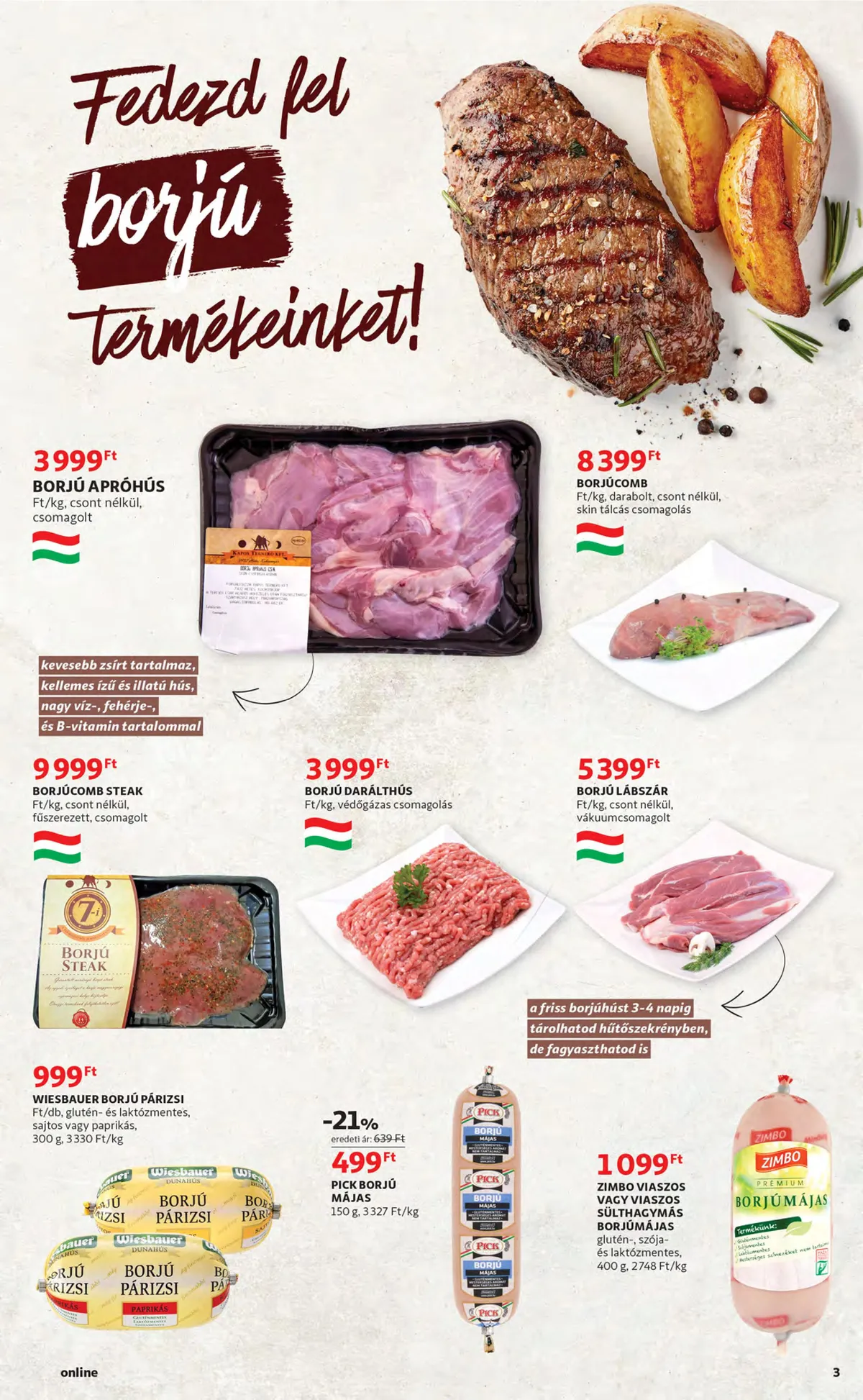 Auchan akciós újság 11.03–11.09 – 3. oldal