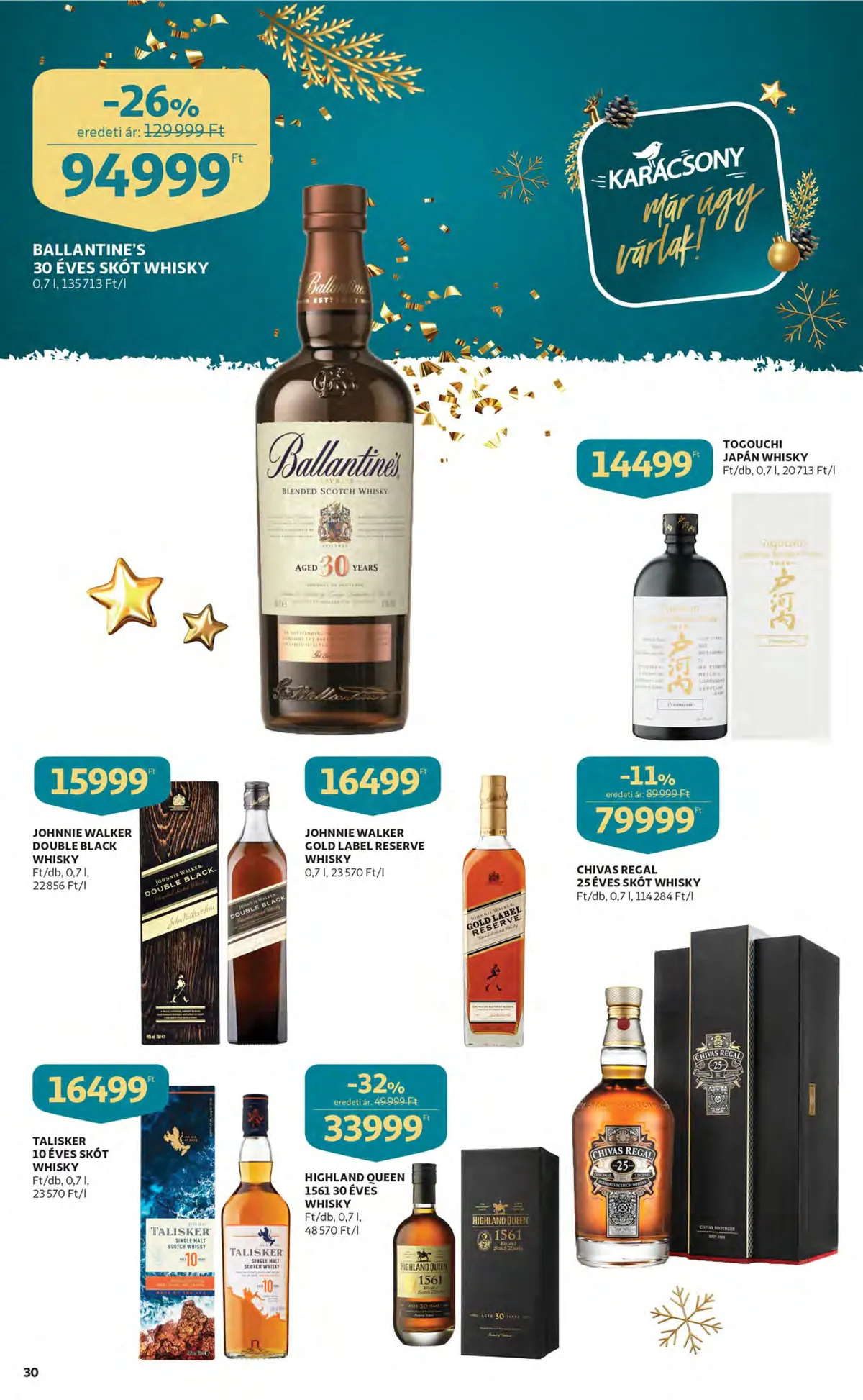 Auchan akciós újság 11.03–11.09 – 30. oldal