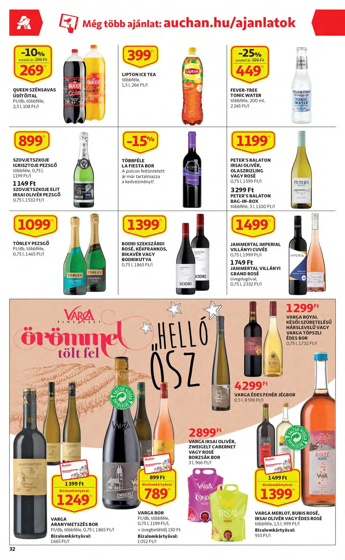 Auchan akciós újság 11.03–11.09 – 32. oldal