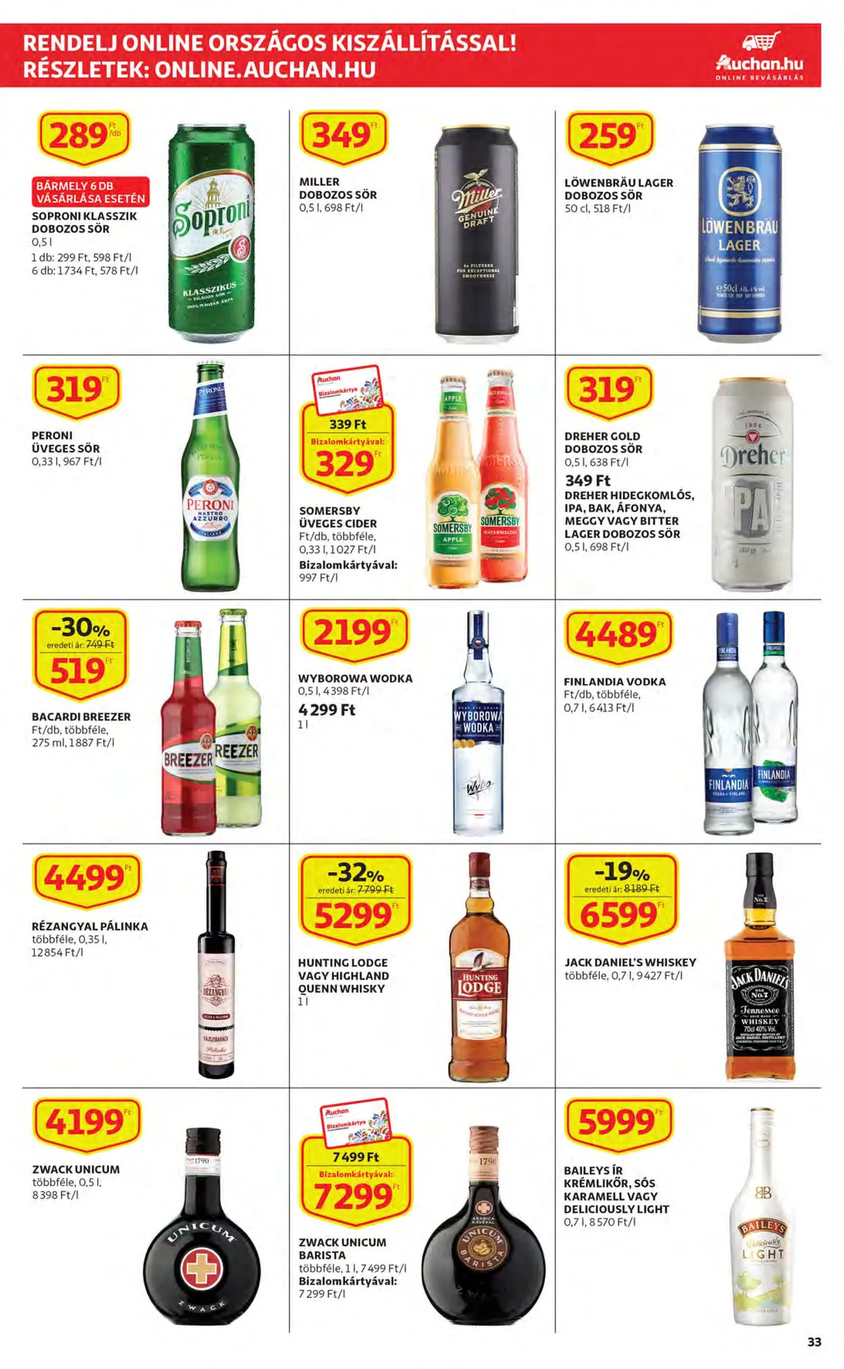 Auchan akciós újság 11.03–11.09 – 33. oldal