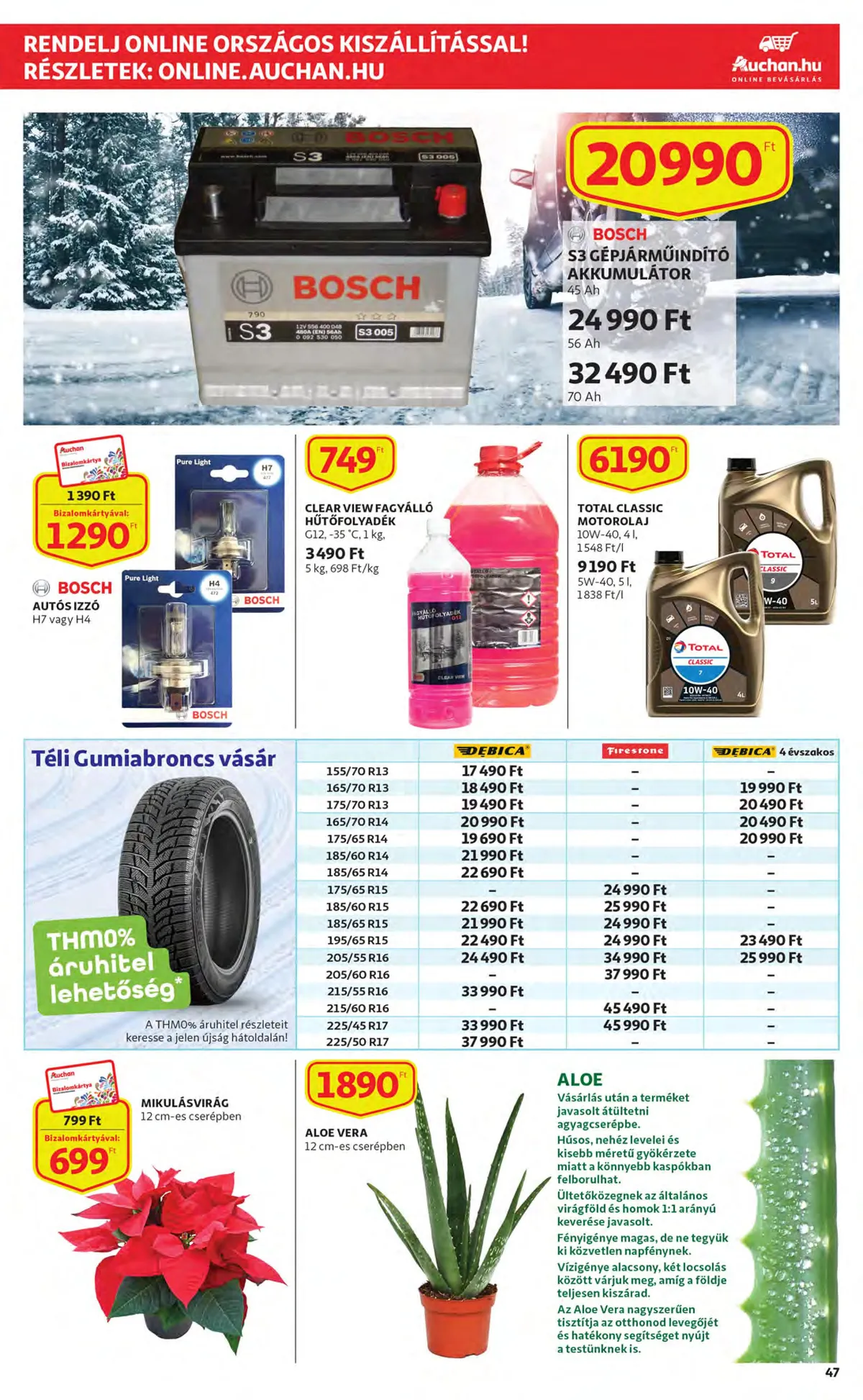 Auchan akciós újság 11.03–11.09 – 47. oldal