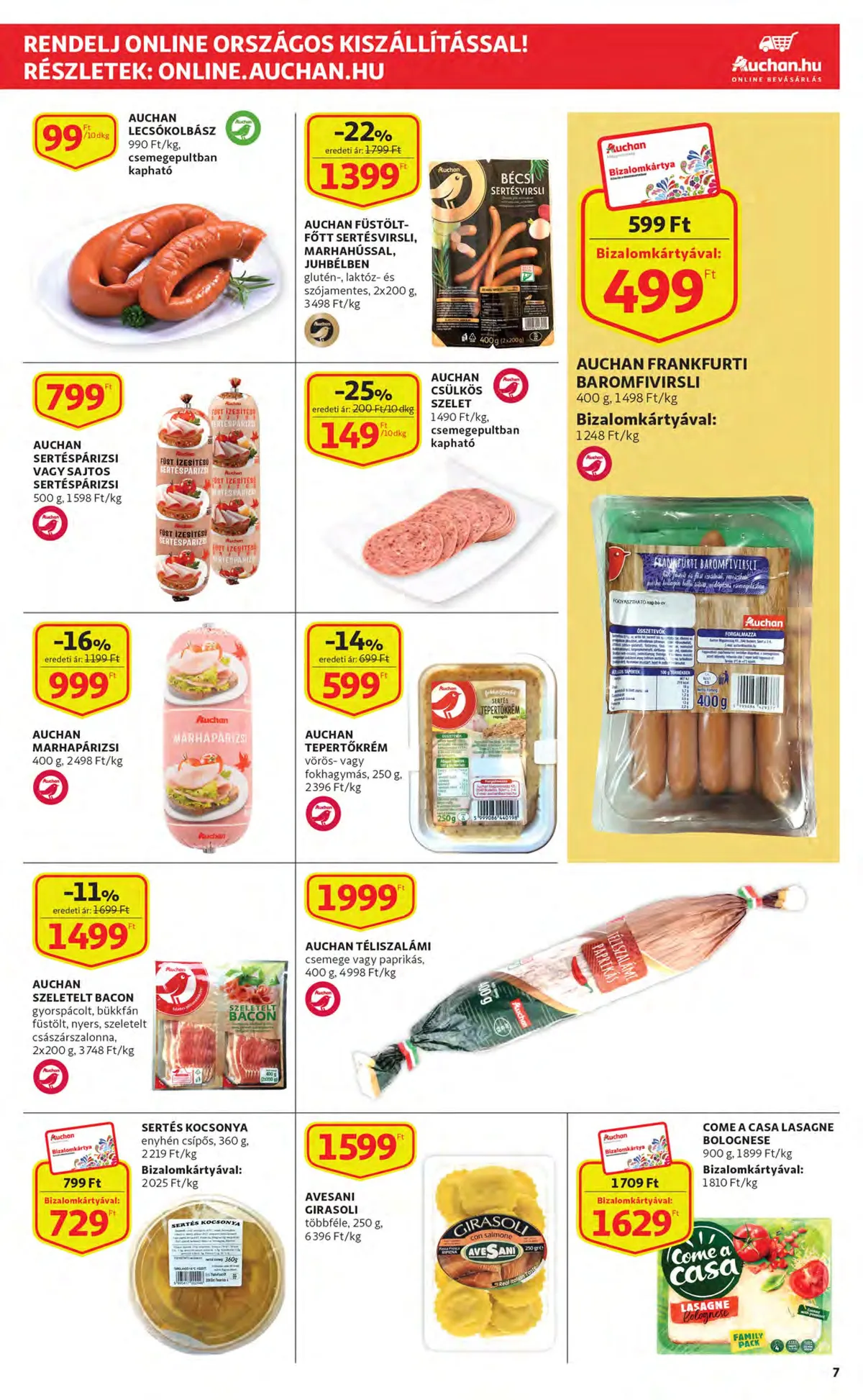 Auchan akciós újság 11.03–11.09 – 7. oldal