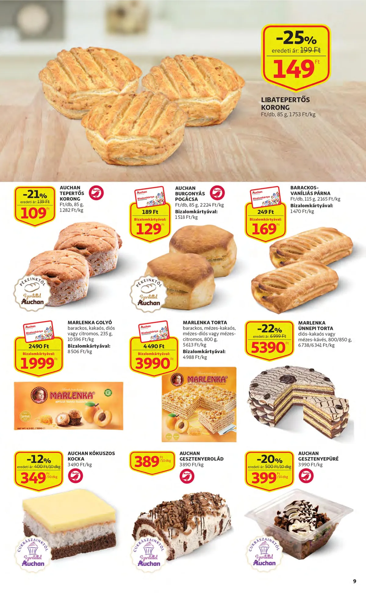 Auchan akciós újság 11.03–11.09 – 9. oldal