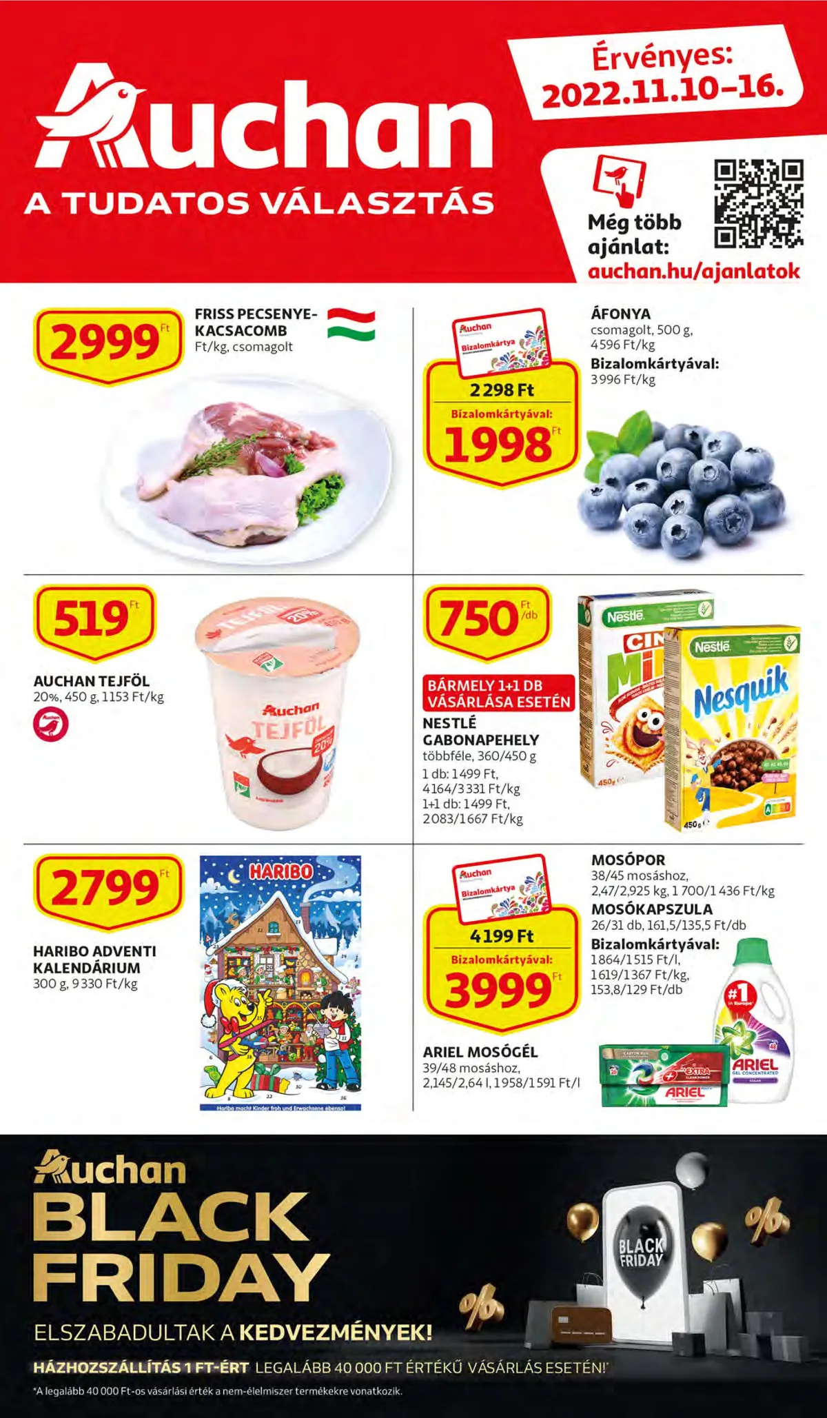 Auchan akciós újság 11.10–11.16