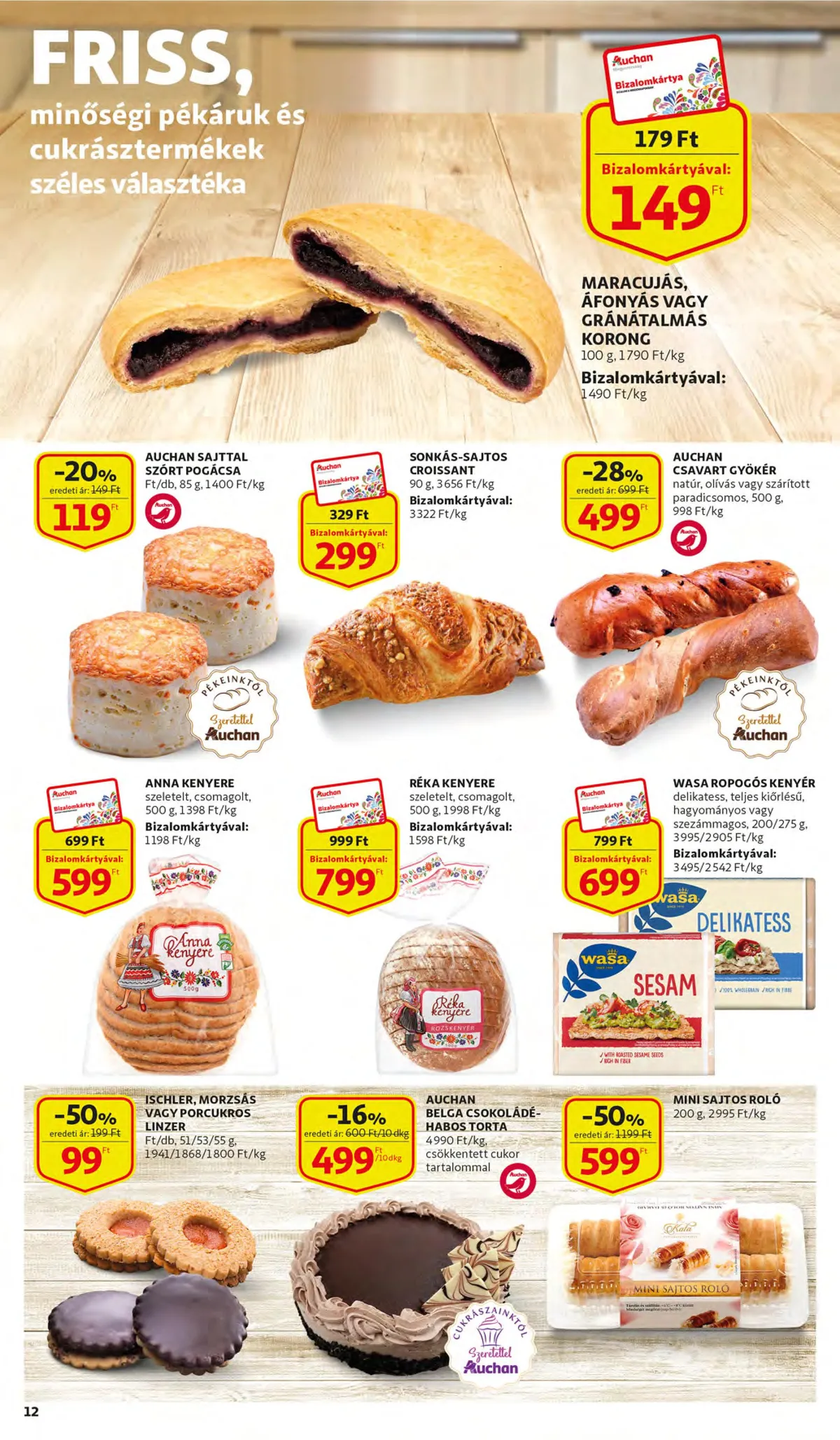 Auchan akciós újság 11.10–11.16 – 12. oldal