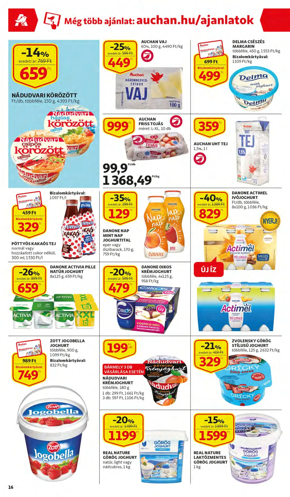 Auchan akciós újság 11.10–11.16 – 16. oldal