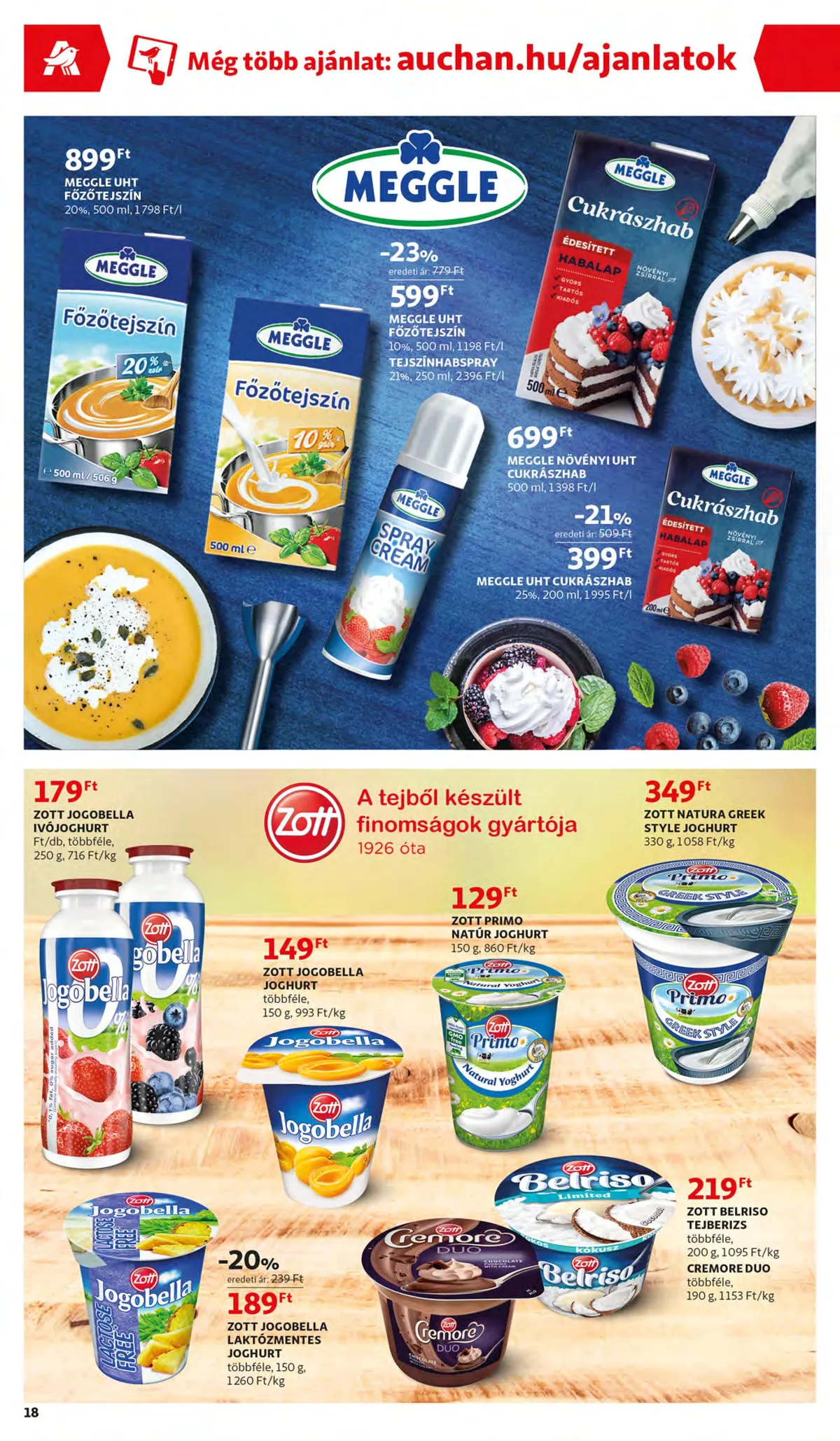 Auchan akciós újság 11.10–11.16 – 18. oldal