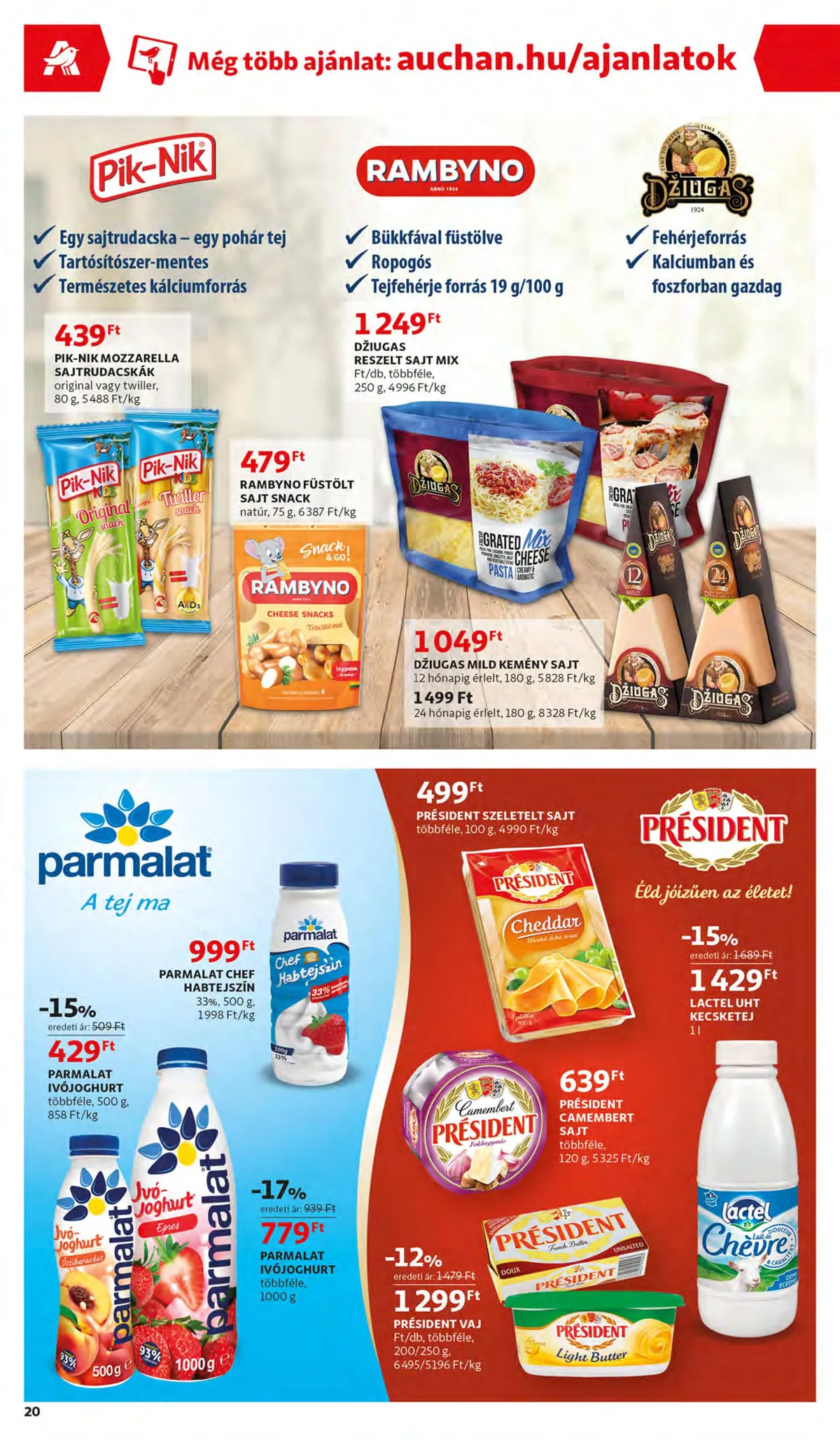 Auchan akciós újság 11.10–11.16 – 20. oldal
