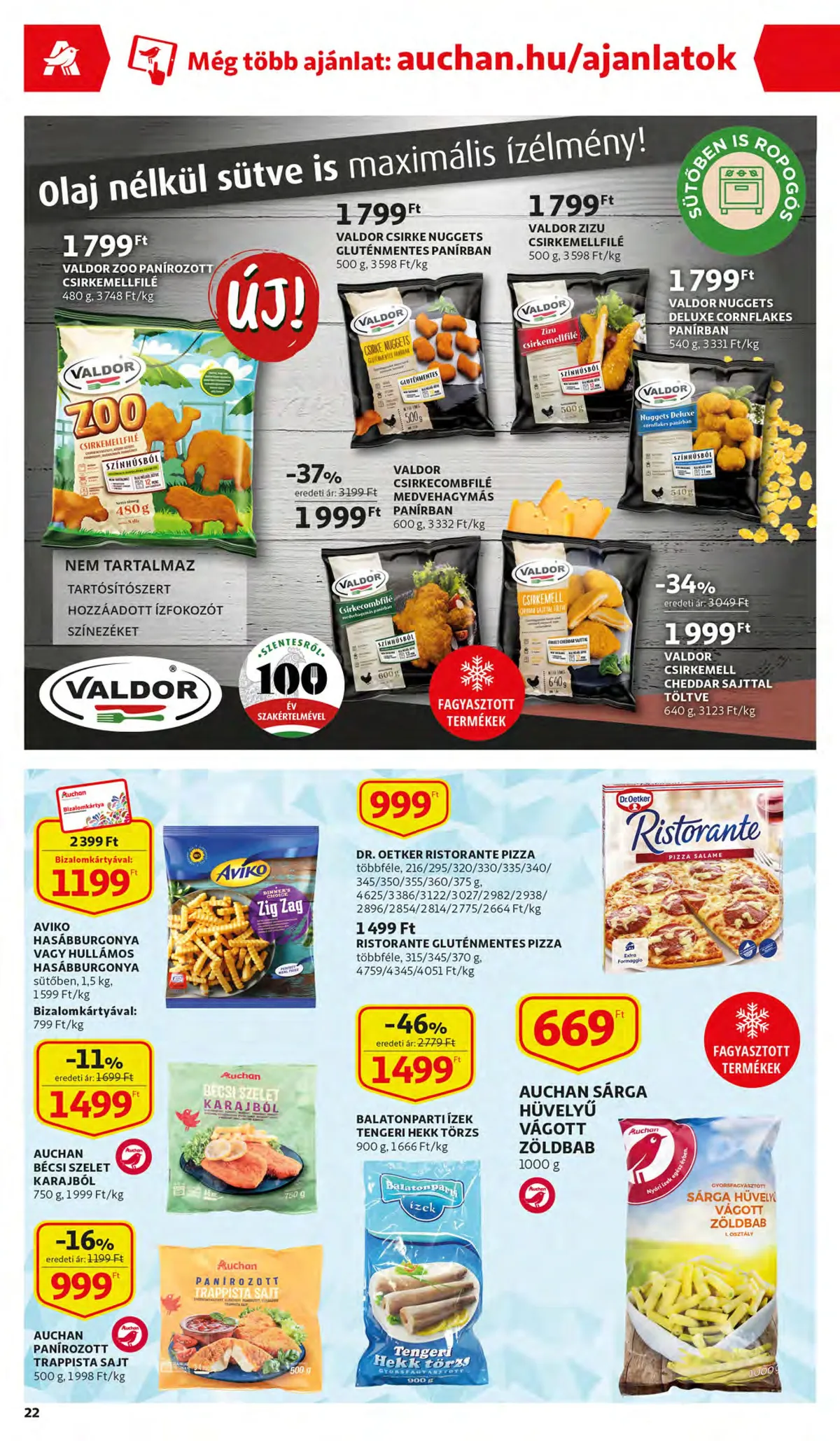 Auchan akciós újság 11.10–11.16 – 22. oldal