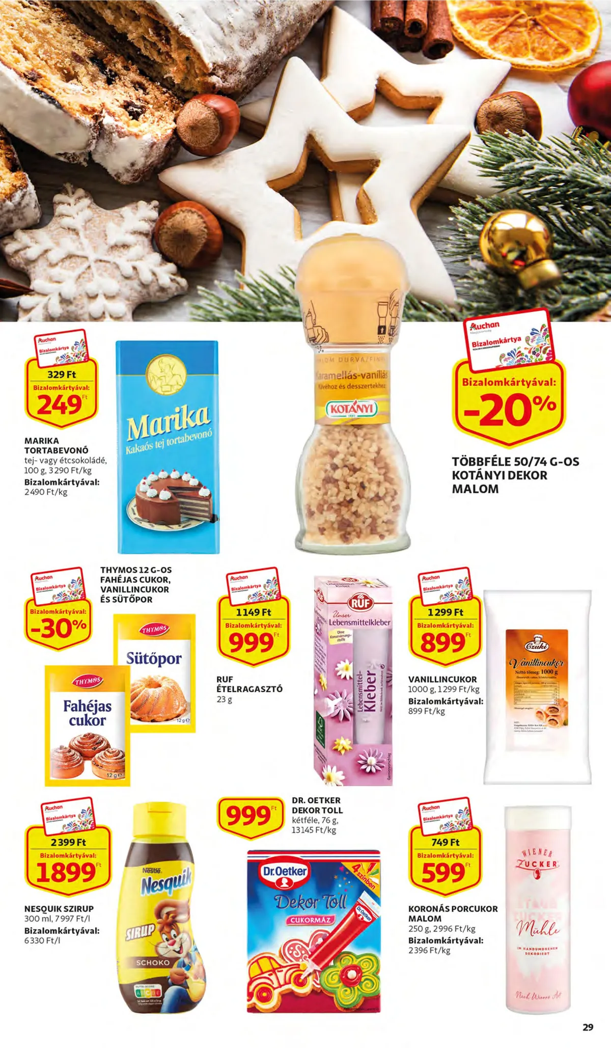 Auchan akciós újság 11.10–11.16 – 29. oldal