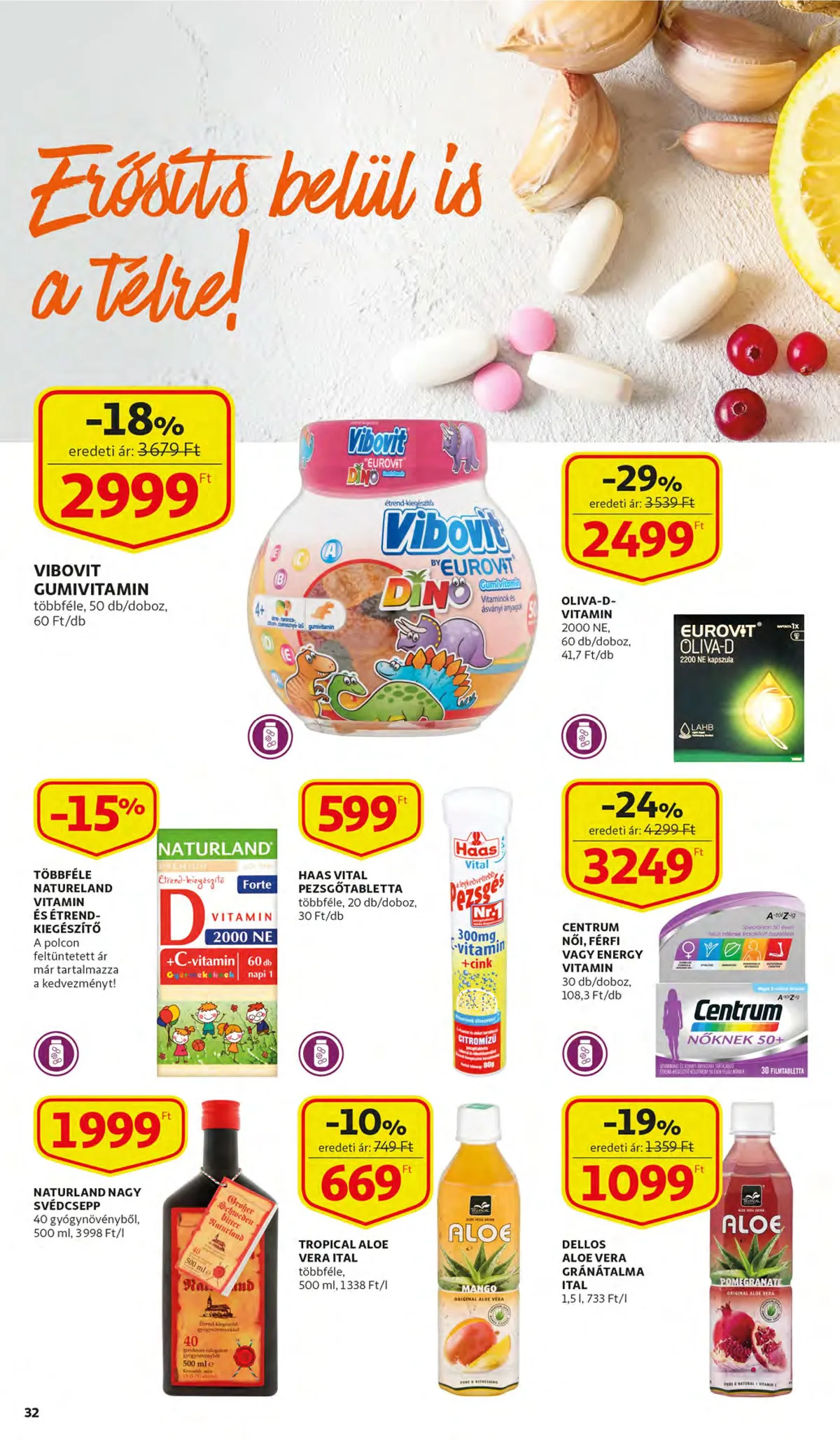 Auchan akciós újság 11.10–11.16 – 32. oldal