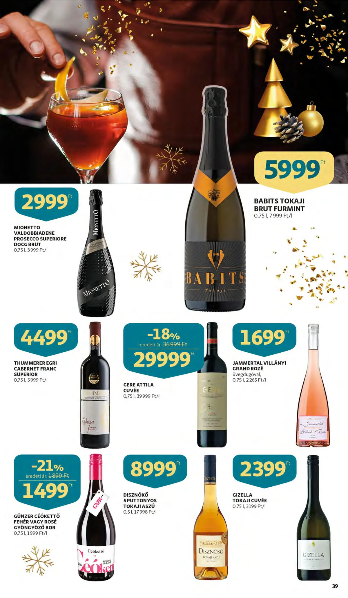 Auchan akciós újság 11.10–11.16 – 39. oldal