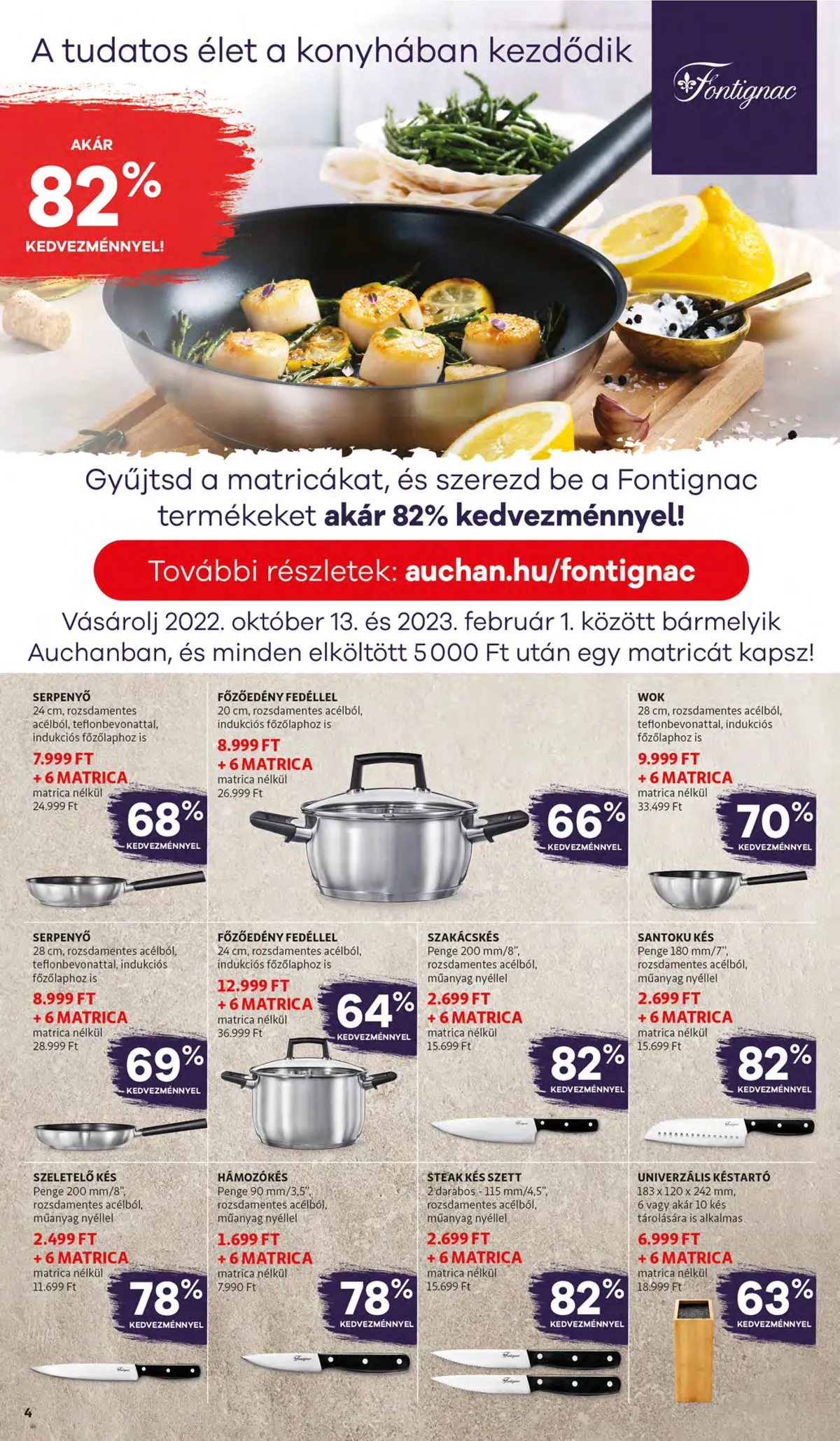 Auchan akciós újság 11.10–11.16 – 4. oldal
