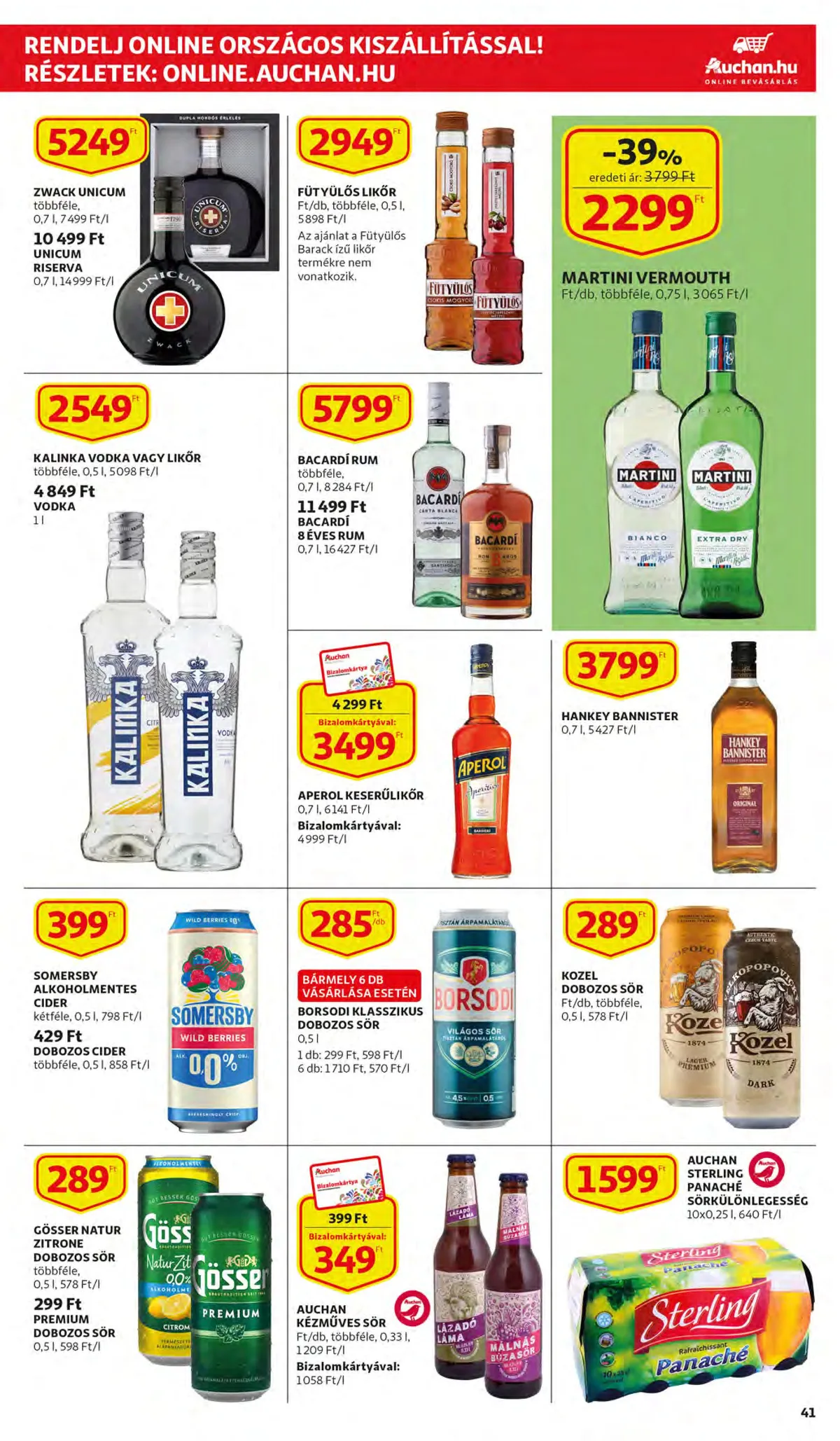 Auchan akciós újság 11.10–11.16 – 41. oldal