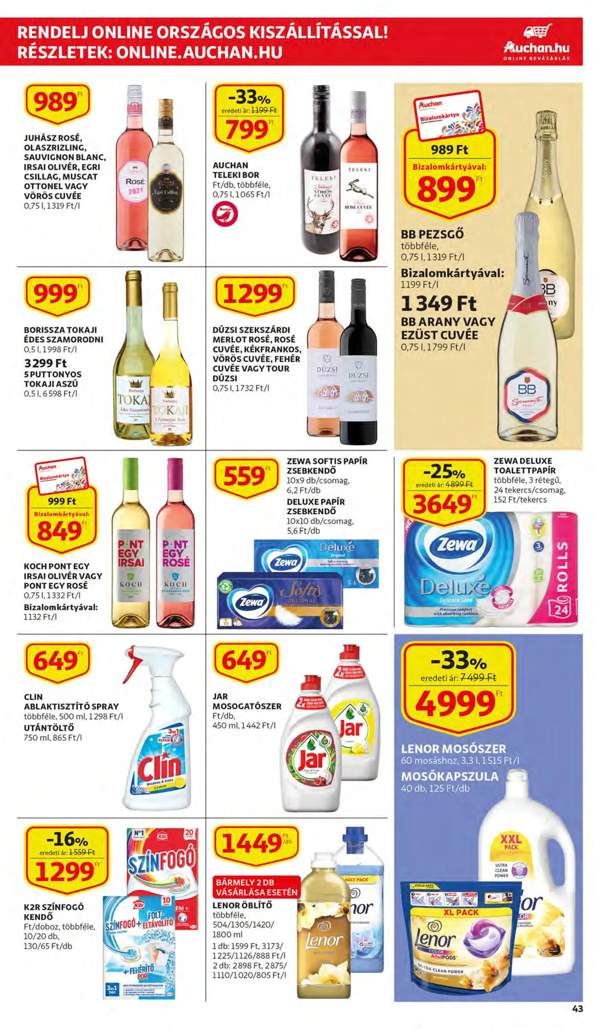 Auchan akciós újság 11.10–11.16 – 43. oldal