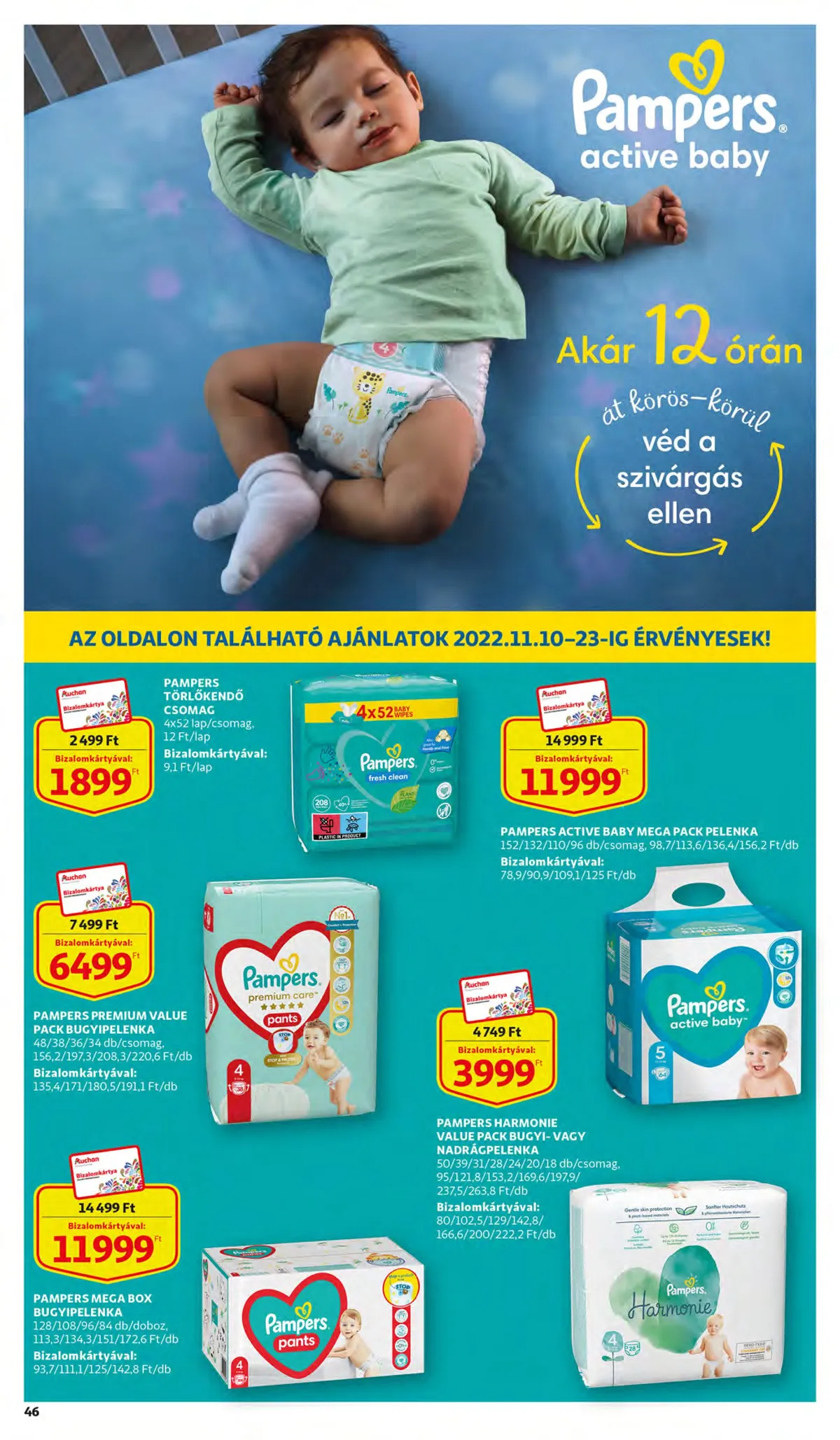 Auchan akciós újság 11.10–11.16 – 46. oldal