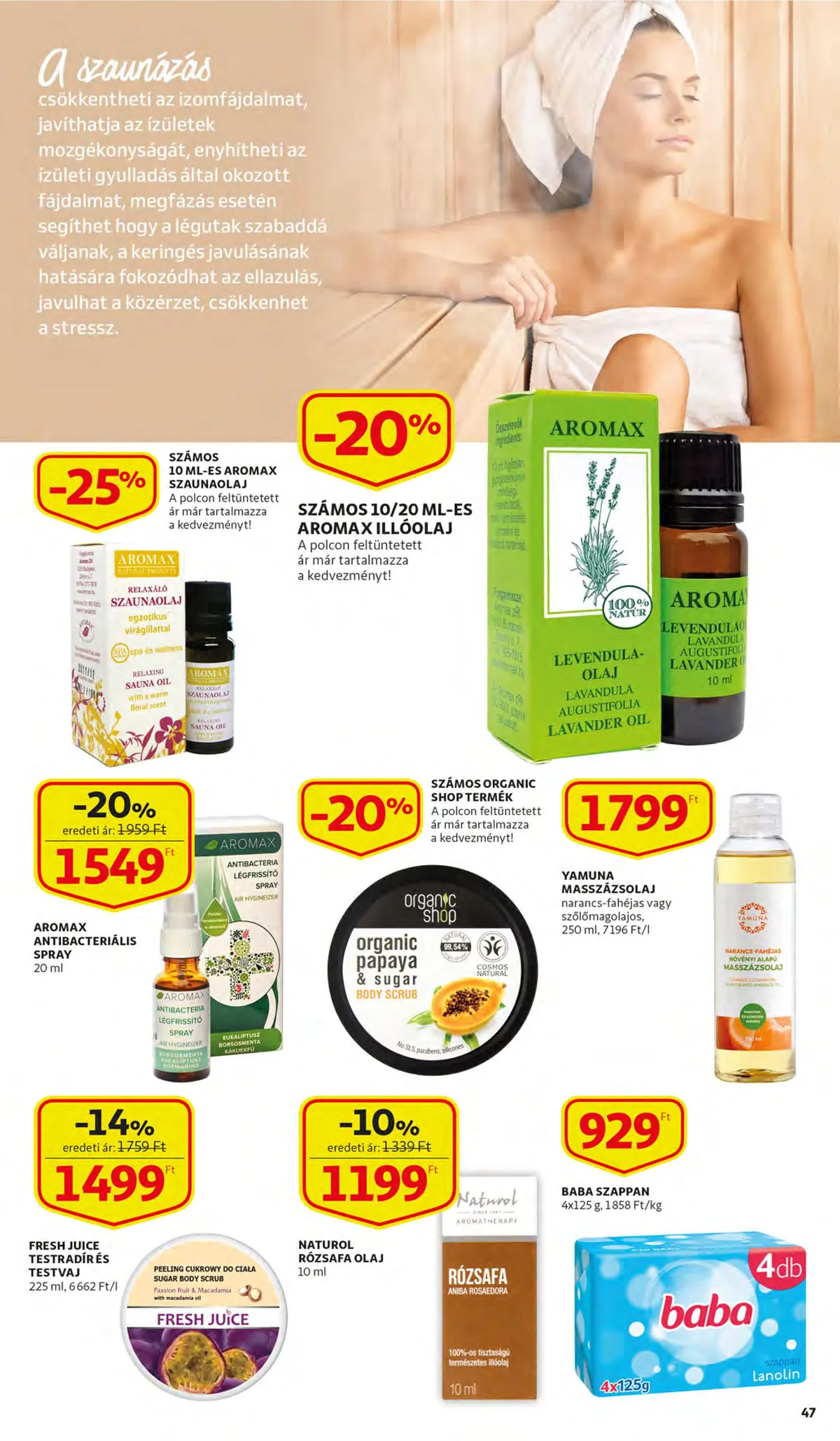 Auchan akciós újság 11.10–11.16 – 47. oldal