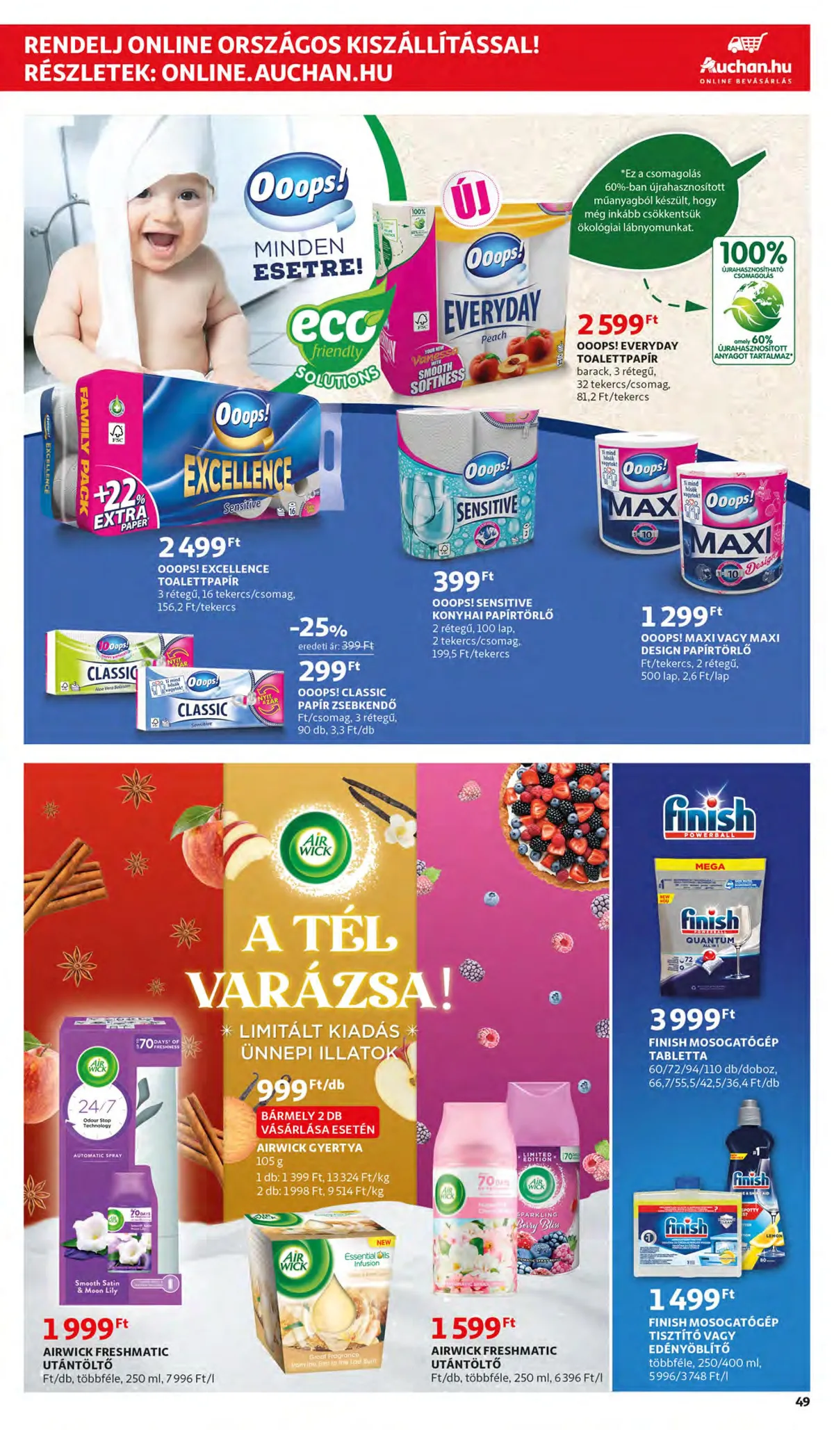 Auchan akciós újság 11.10–11.16 – 49. oldal