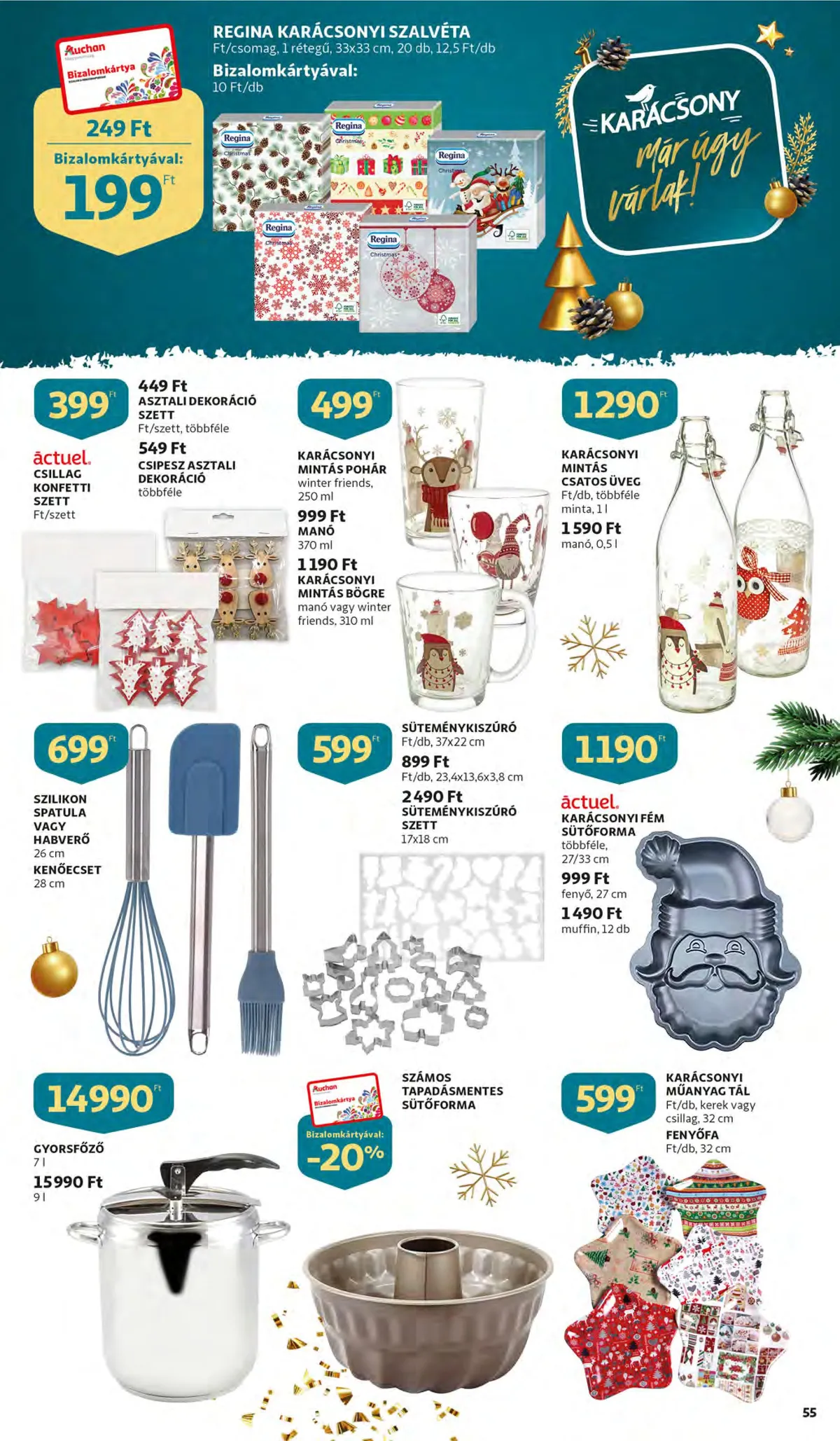 Auchan akciós újság 11.10–11.16 – 55. oldal