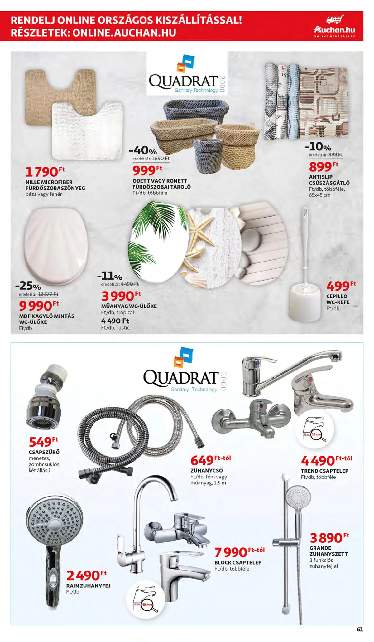 Auchan akciós újság 11.10–11.16 – 61. oldal