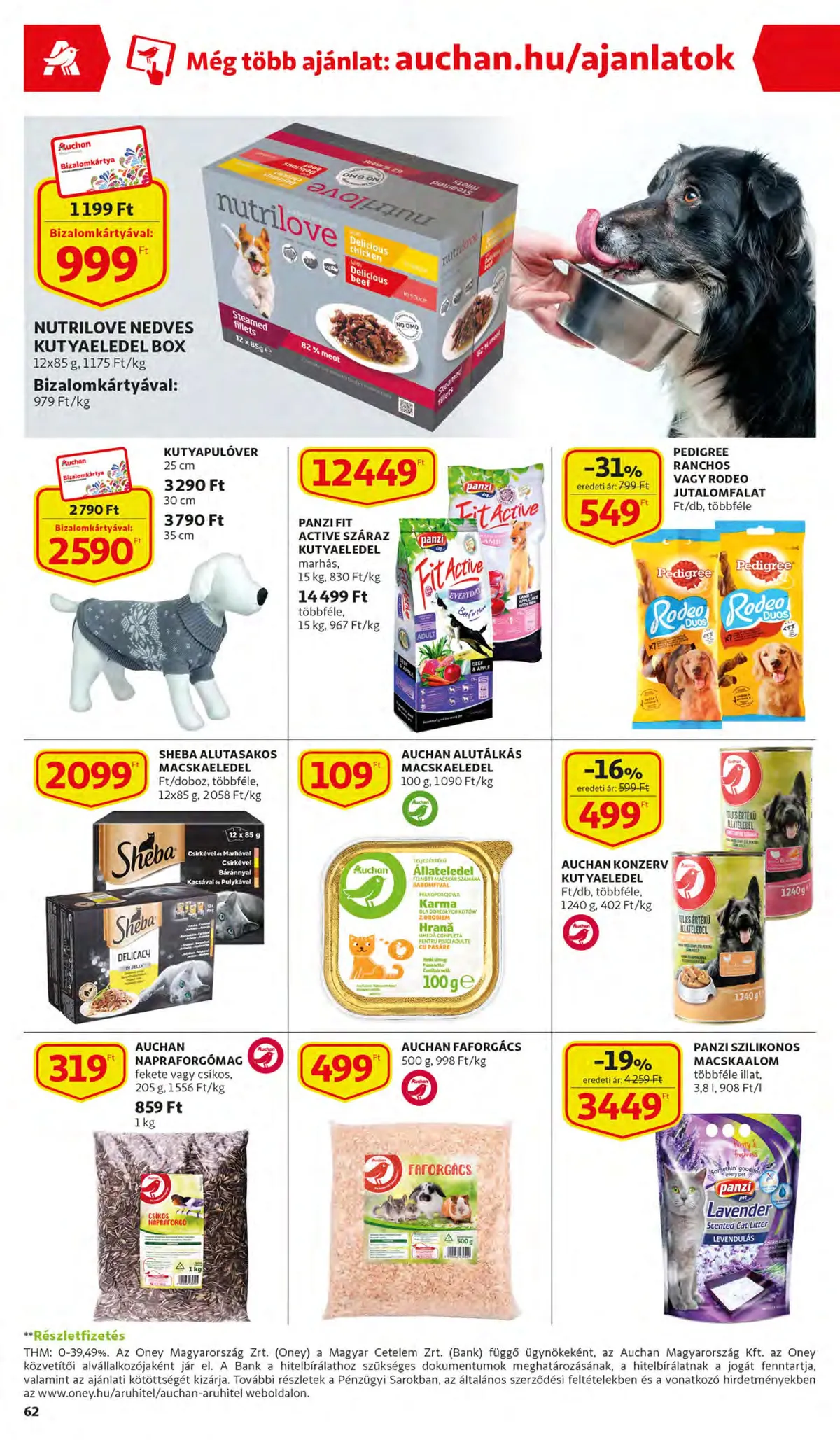 Auchan akciós újság 11.10–11.16 – 62. oldal