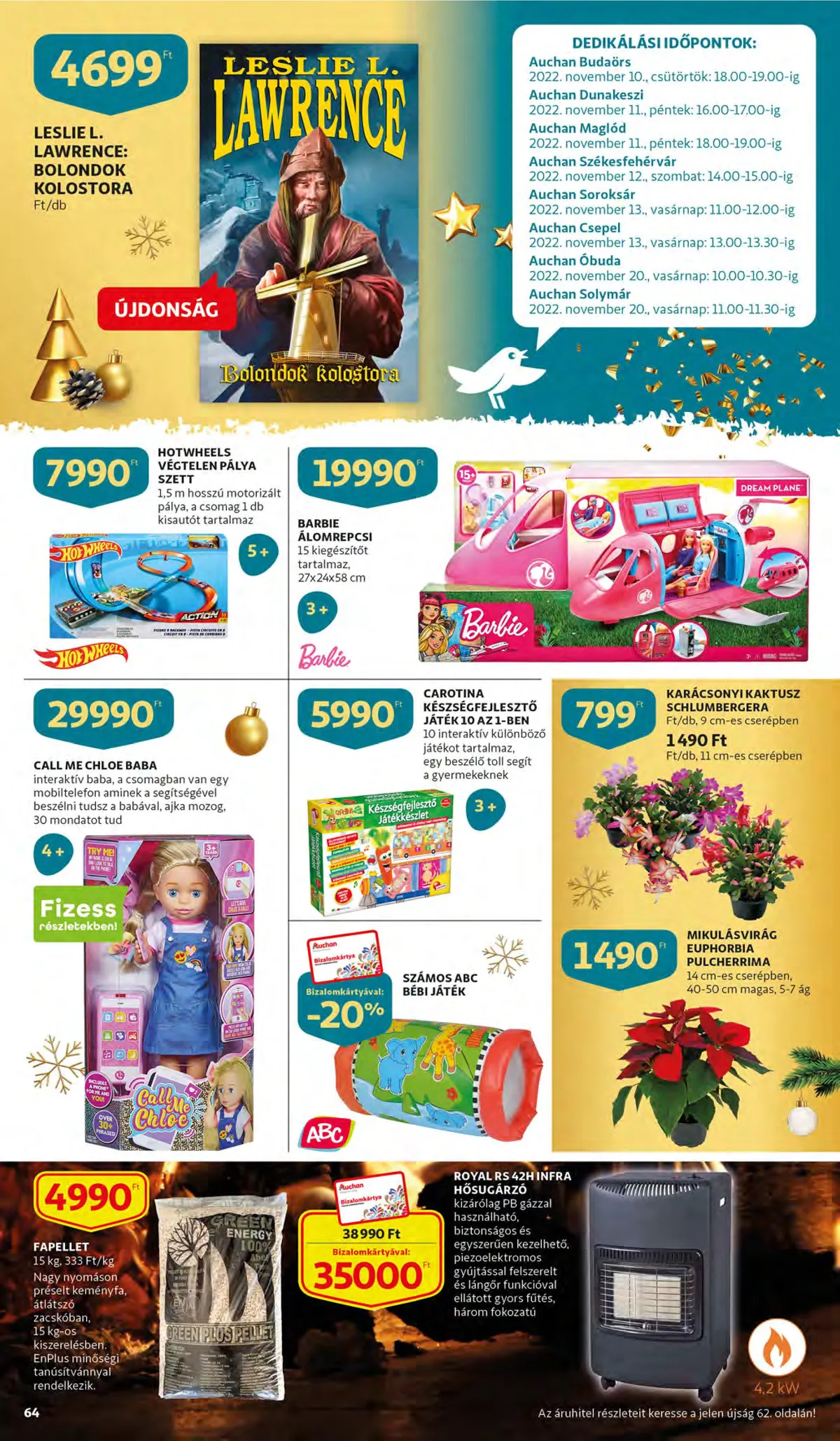 Auchan akciós újság 11.10–11.16 – 64. oldal