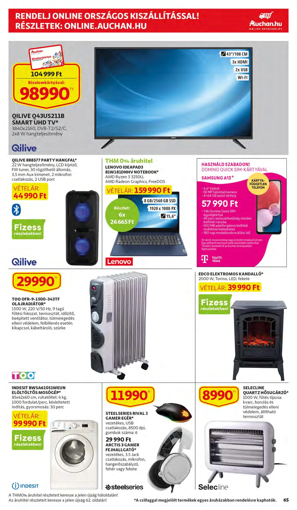 Auchan akciós újság 11.10–11.16 – 65. oldal